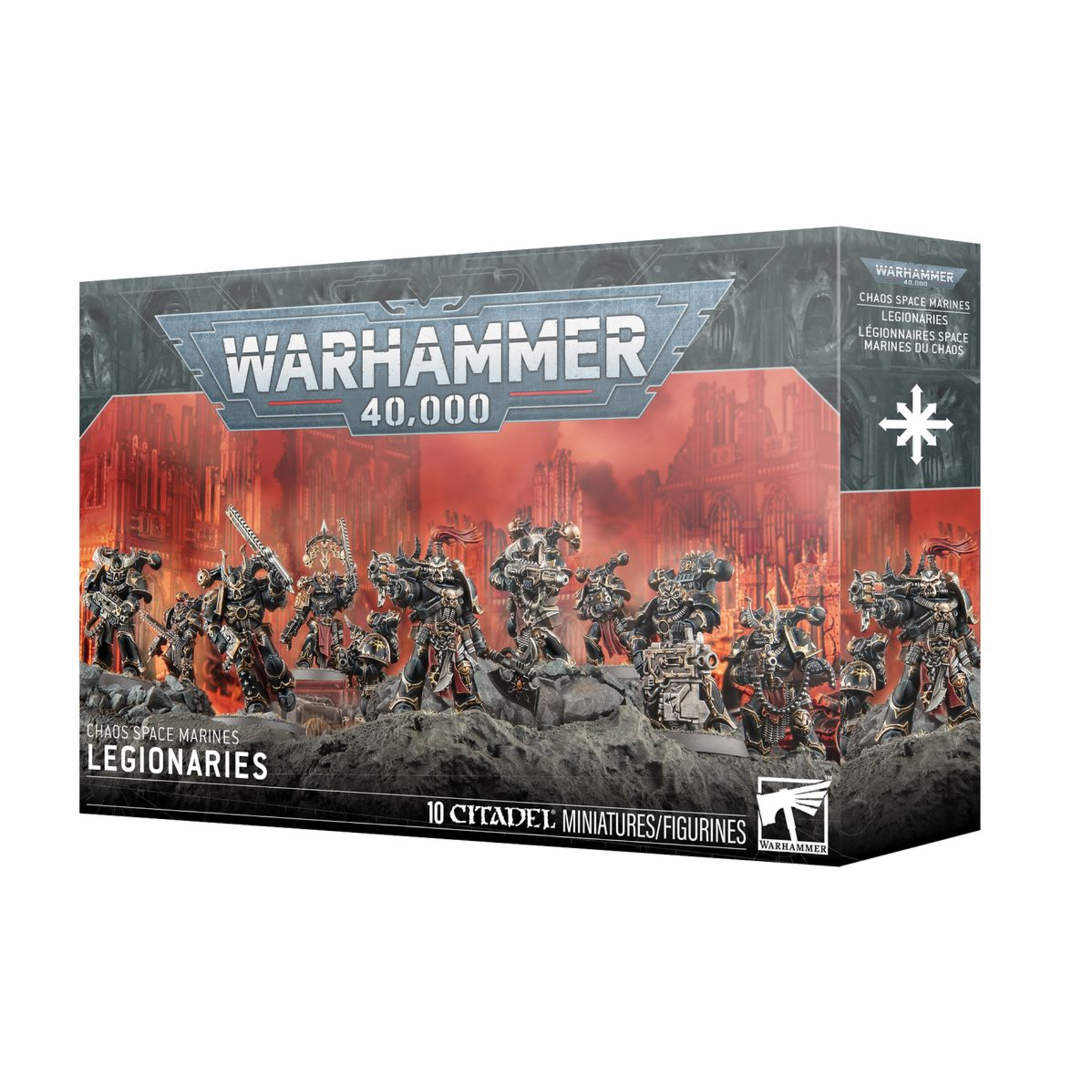 Games Workshop Warhammer 40k Chaos Space Marines Legionaries