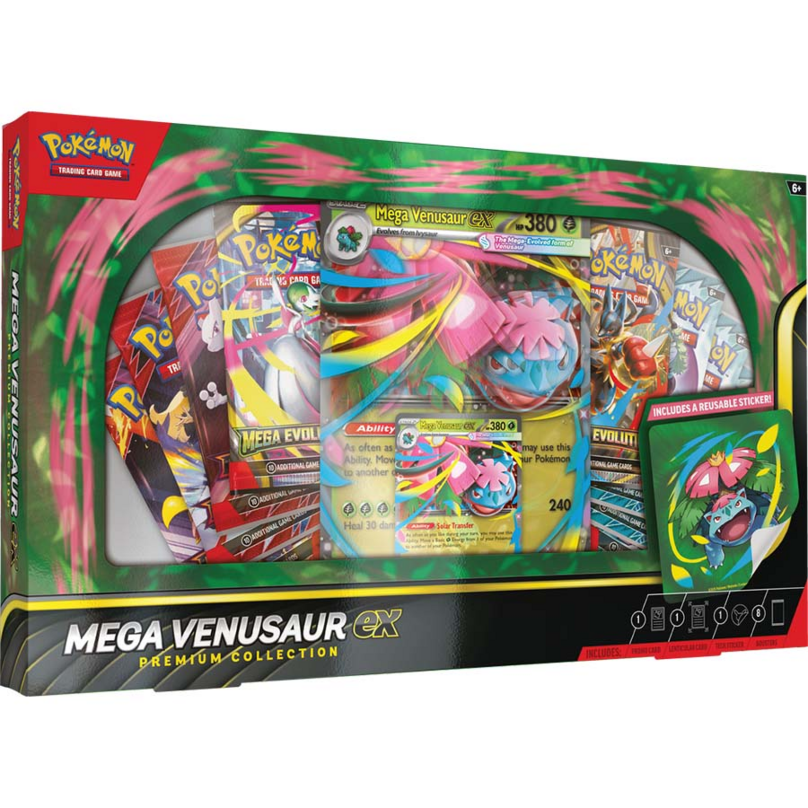 Pokemon Company International Pokemon Premium Collection 2025 Mega Venusaur ex