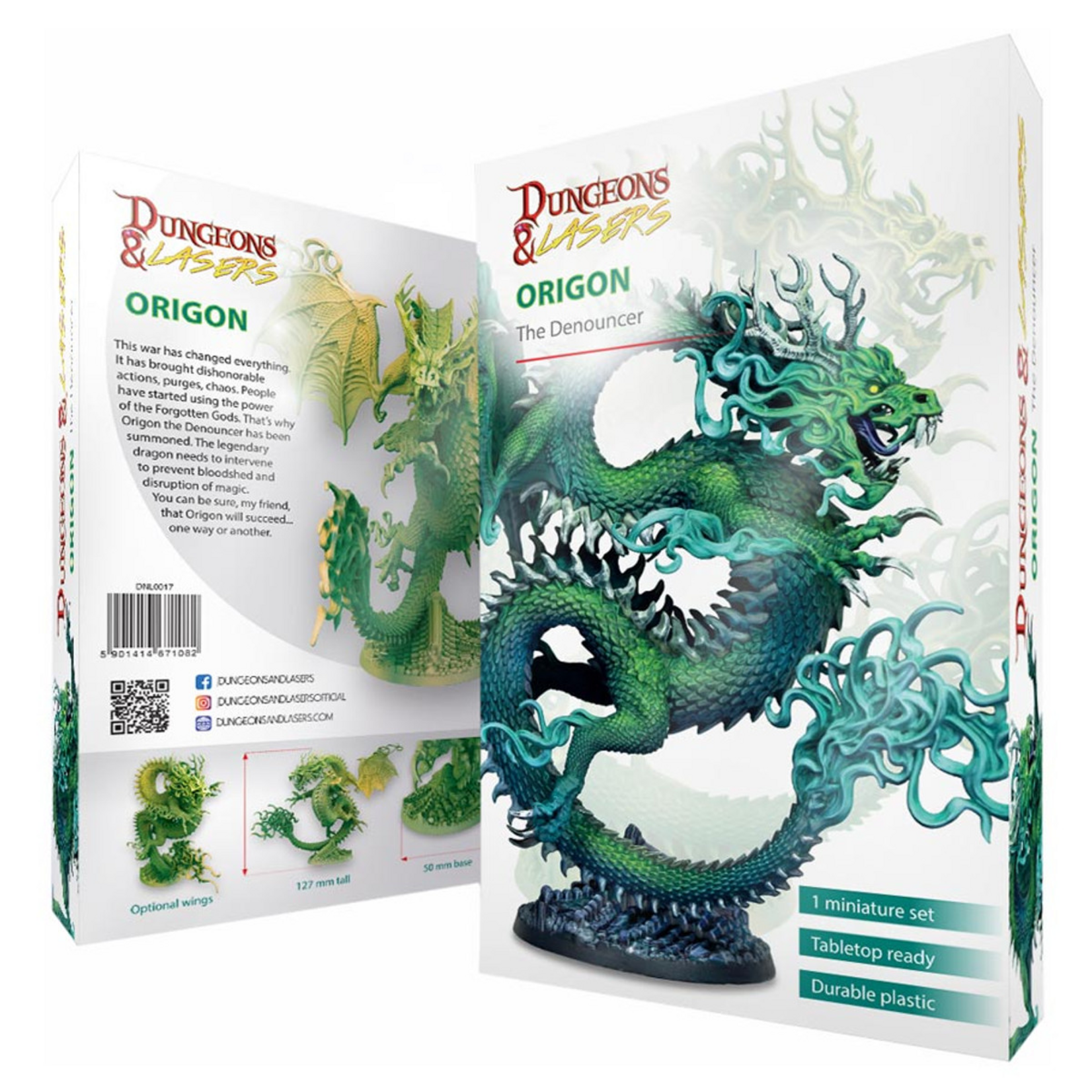 Archon Studios Dungeons and Lasers Dragons Origon the Denouncer