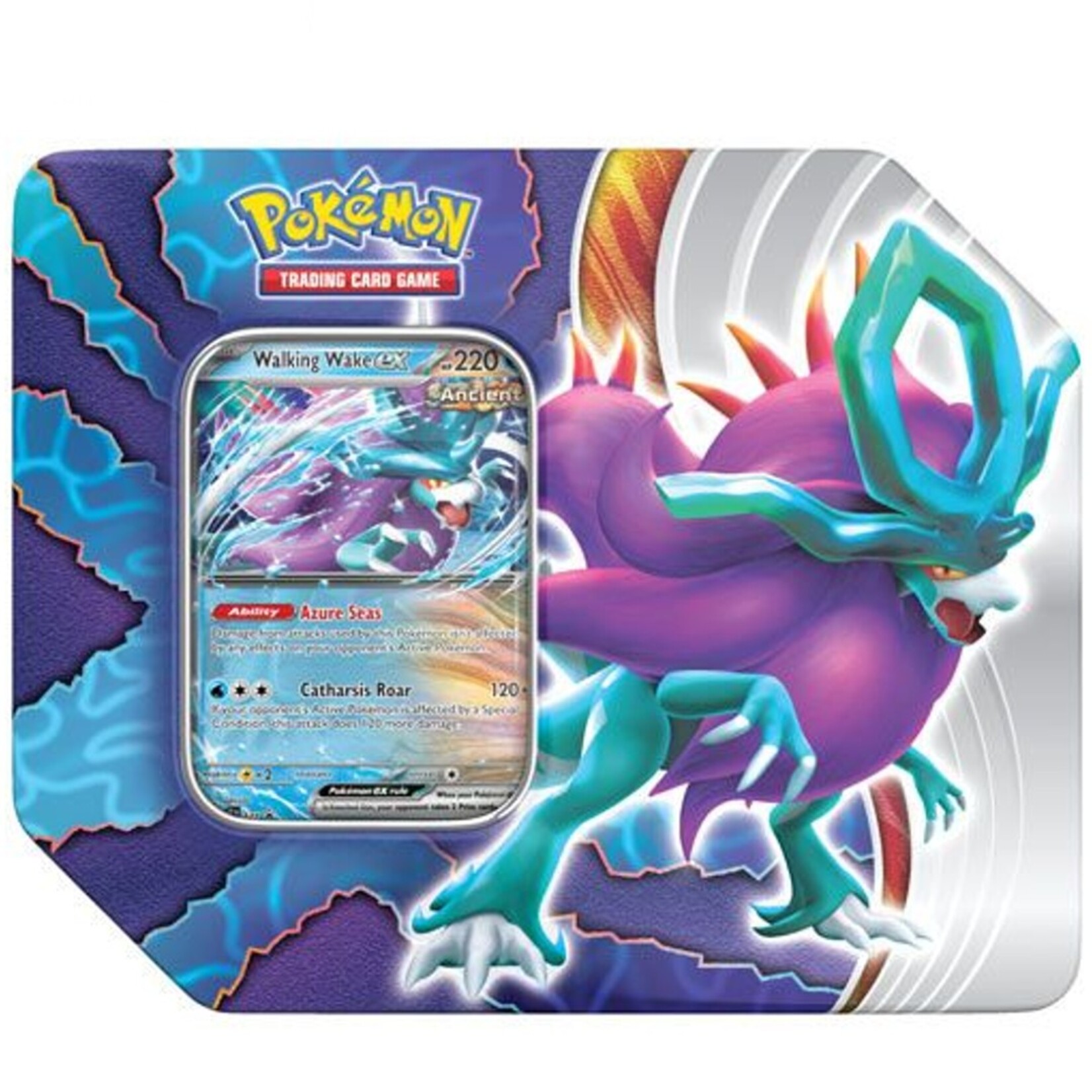 Pokemon Company International Pokemon Paradox Clash Tin Walking Wake ex