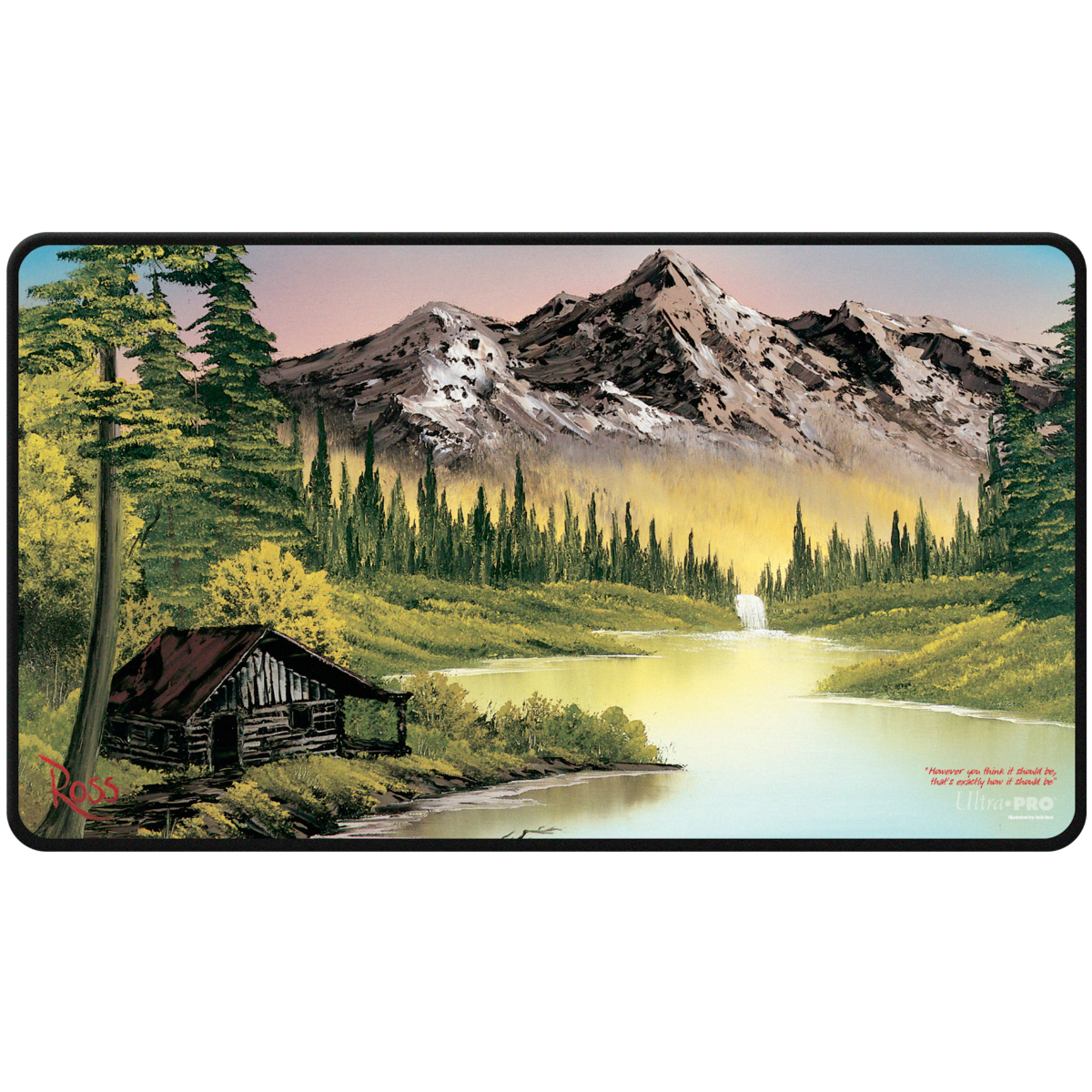 Ultra Pro Ultra Pro Magic Stitched Playmat Bob Ross Mountain Retreat