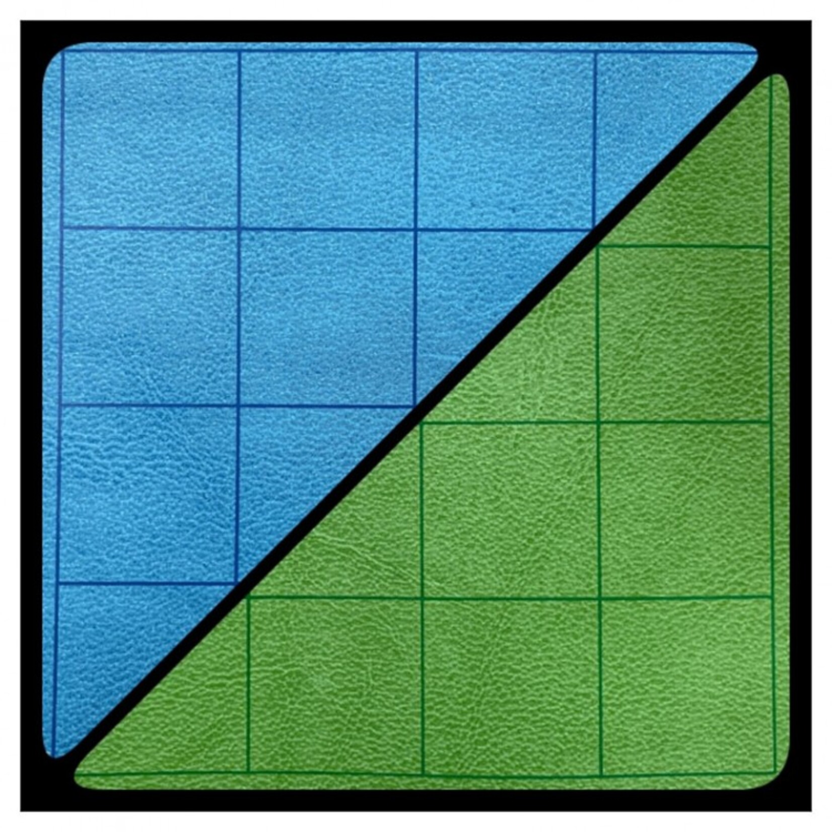 Chessex Chessex Reversible Battlemat 1 in Square Blue Green