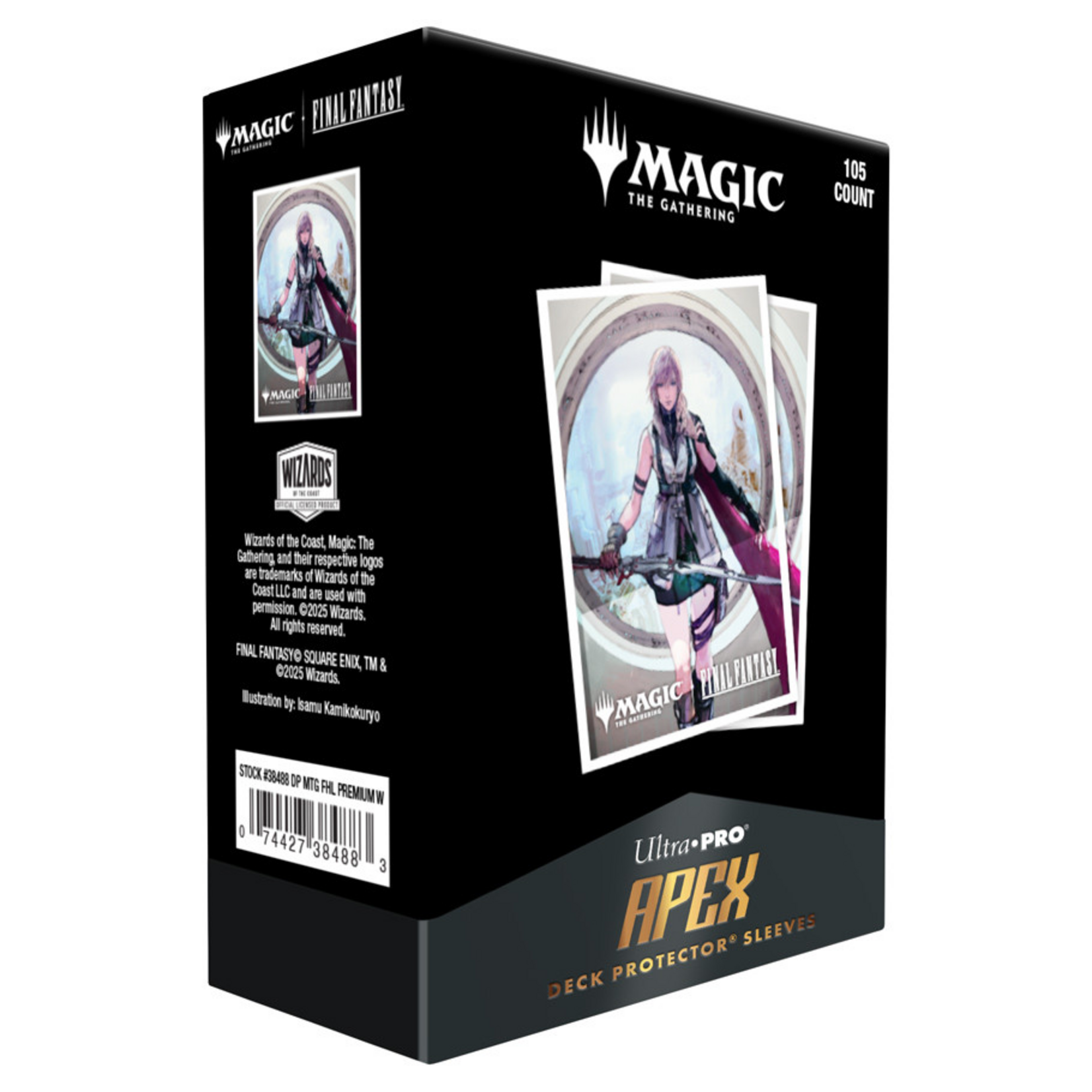 Ultra Pro Ultra Pro Magic Apex Deck Protector Sleeves 105 ct Final Fantasy Lightning Army of One