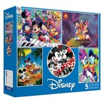 Ceaco Inc 5-in-1 300 500 and 750 pc Puzzle Disney Mickey Mouse and Friends