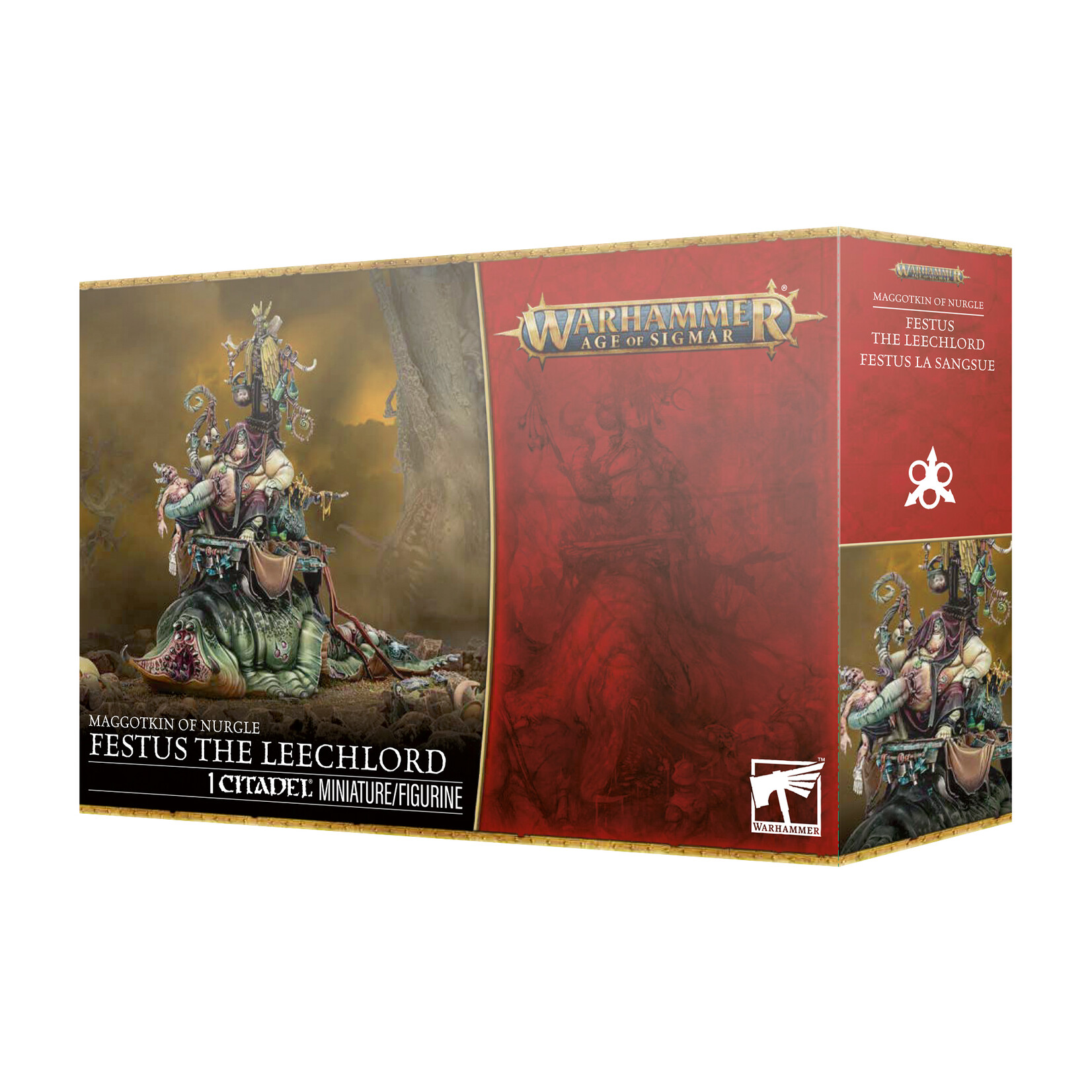 Games Workshop Warhammer Age of Sigmar Chaos Maggotkin of Nurgle Festus the Leechlord