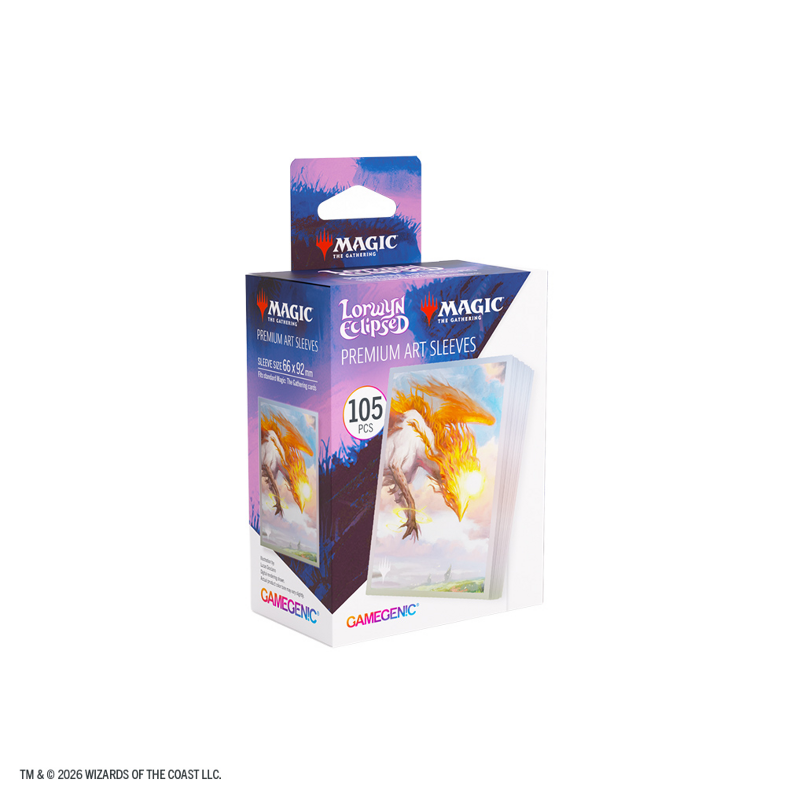 Gamegenic GameGenic MTG Premium Art Sleeves Lorwyn Eclipsed Eirdu Carrier of Dawn 105 ct