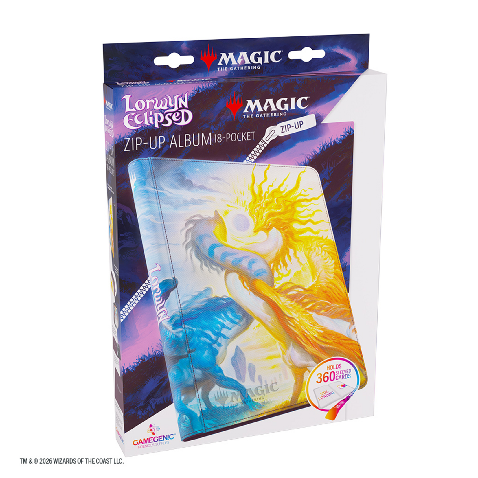 Gamegenic GameGenic Zip-Up 18-Pocket Album MTG Lorwyn Eclipsed Celestial Reunion