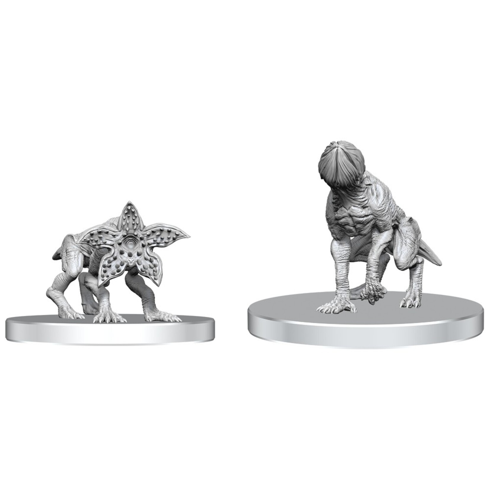 WizKids Stranger Things Unpainted Minis Demodogs