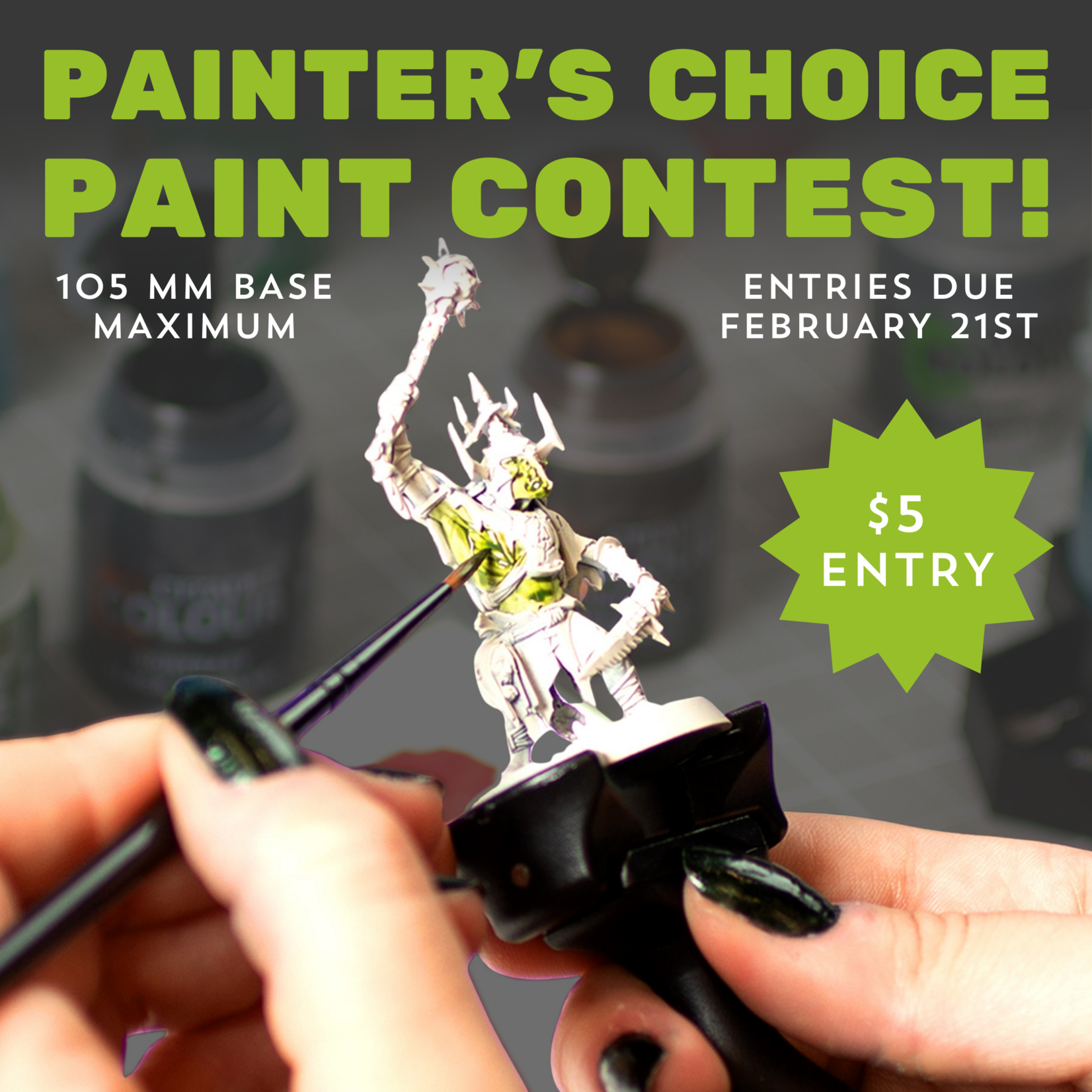 GG Aloha GG Aloha Paint Contest Entry Fee Feb 21 2026