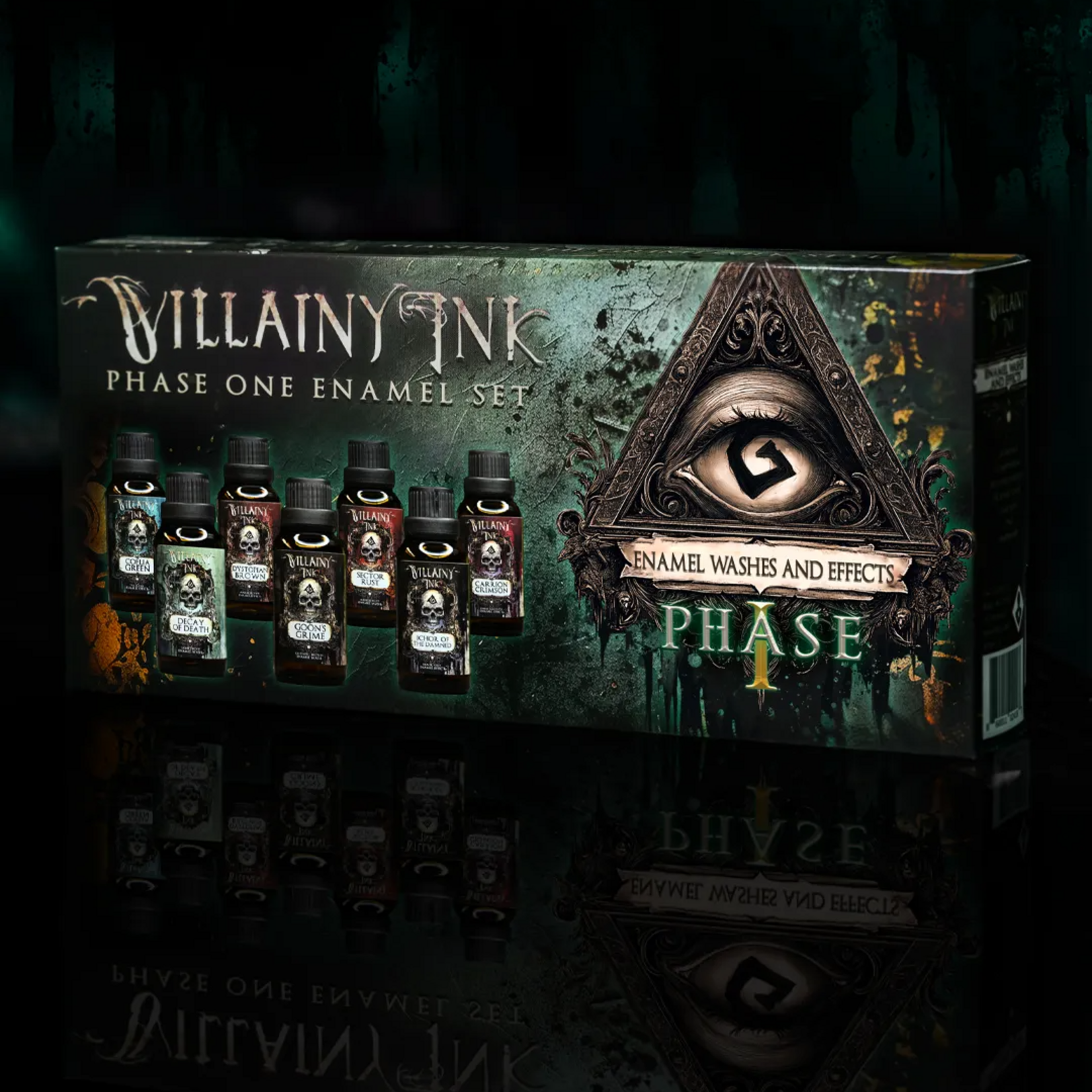 Grimdark Compendium Villainy Ink Enamels Phase I Set