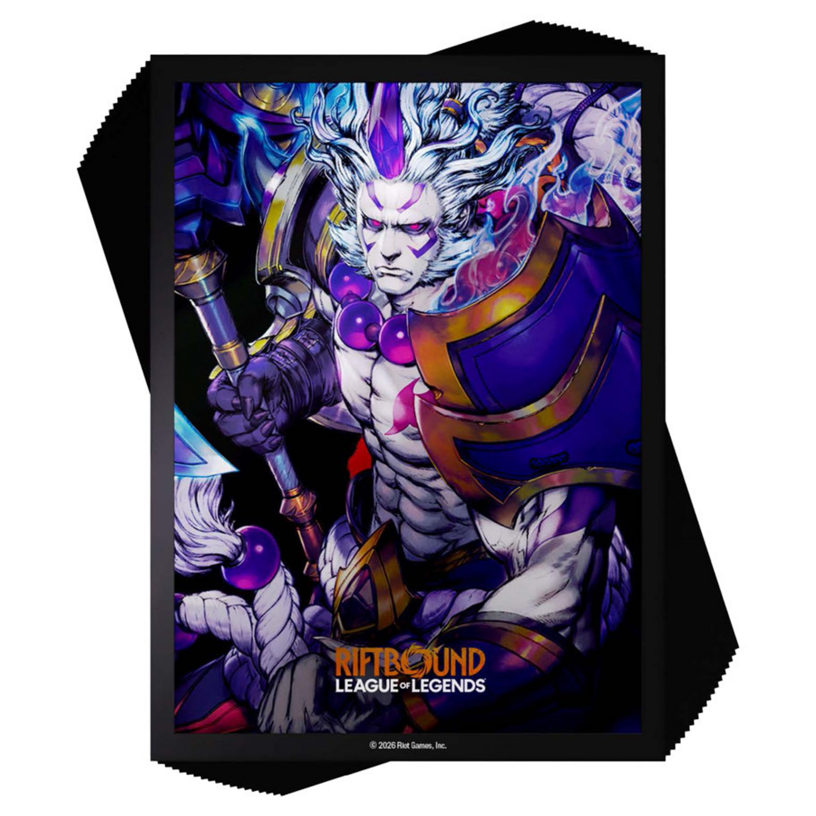 UVS Games Deck Protector Sleeves Riftbound Spiritforged Darius Spirit Blossom 100 ct