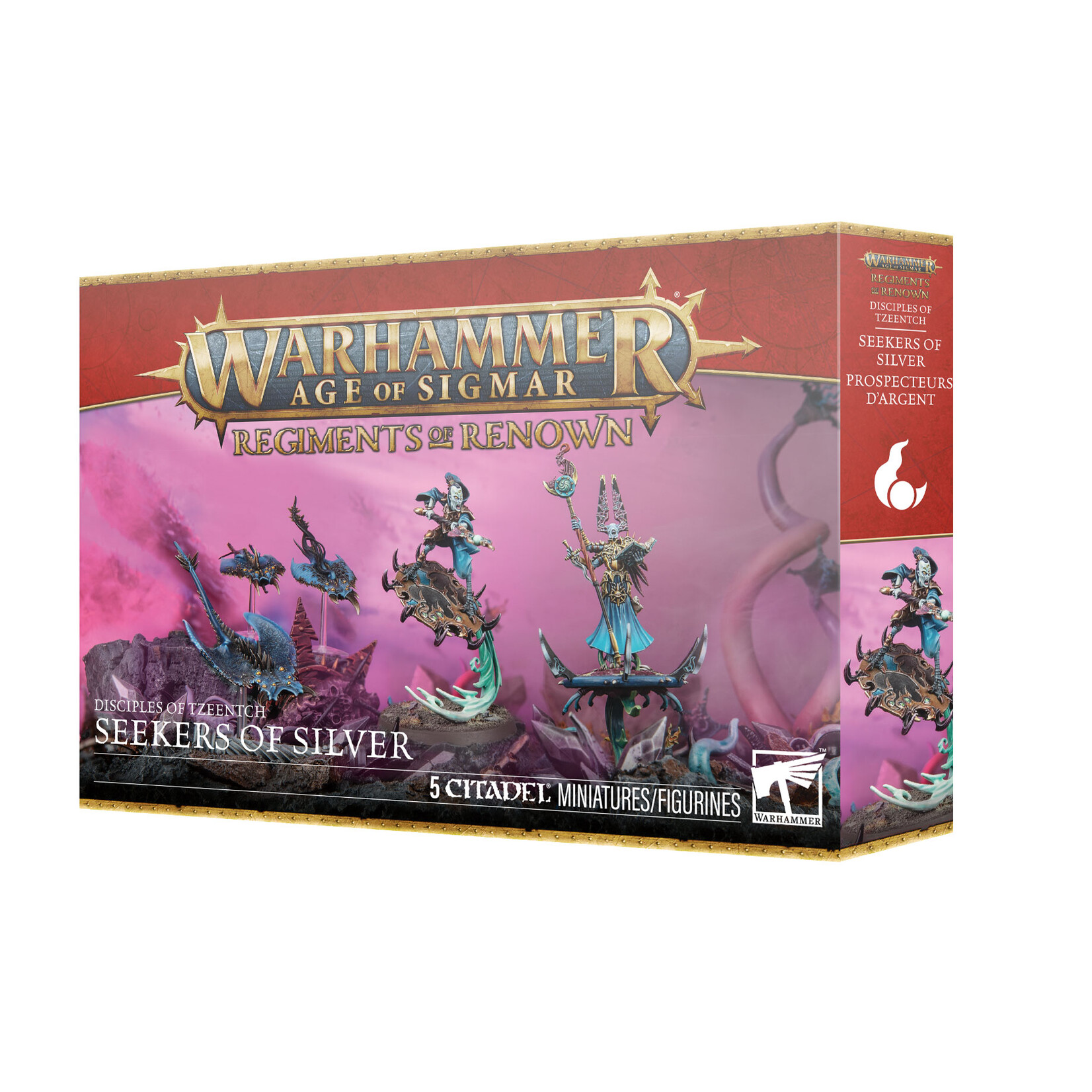 Games Workshop Warhammer Age of Sigmar Chaos Disciples of Tzeentch Seekers of Silver