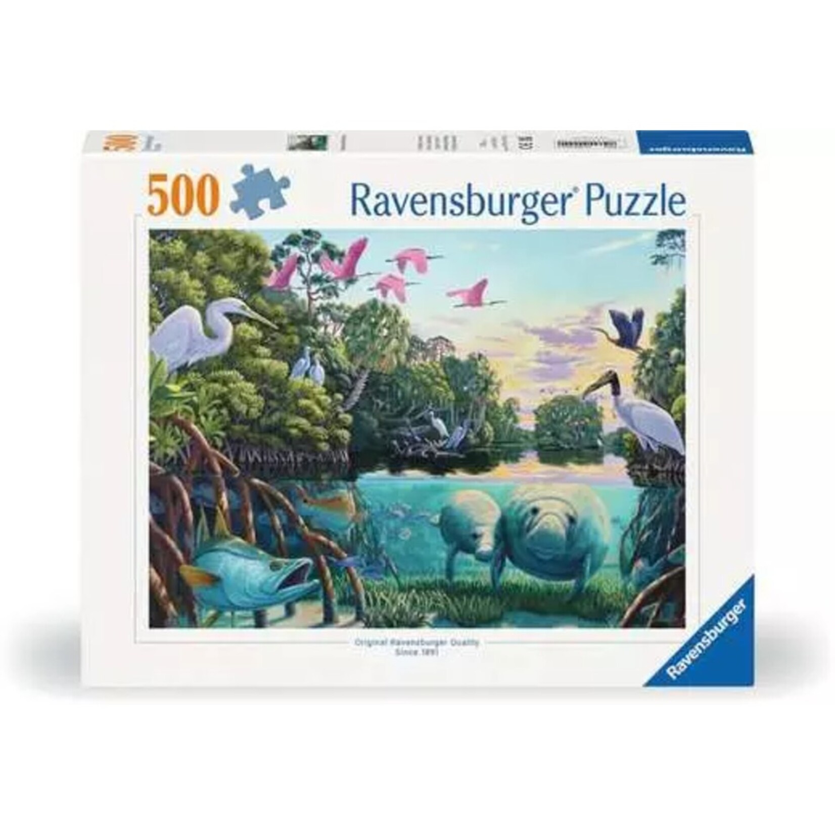 Ravensburger 500 pc Puzzle Manatee Moments