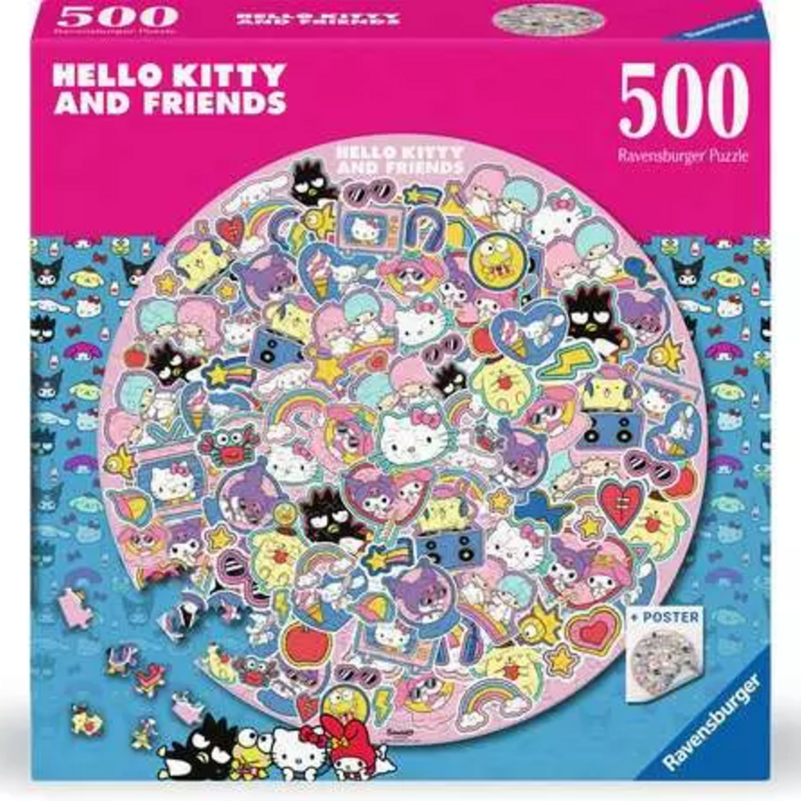 Ravensburger 500 pc Puzzle Hello Kitty and Friends