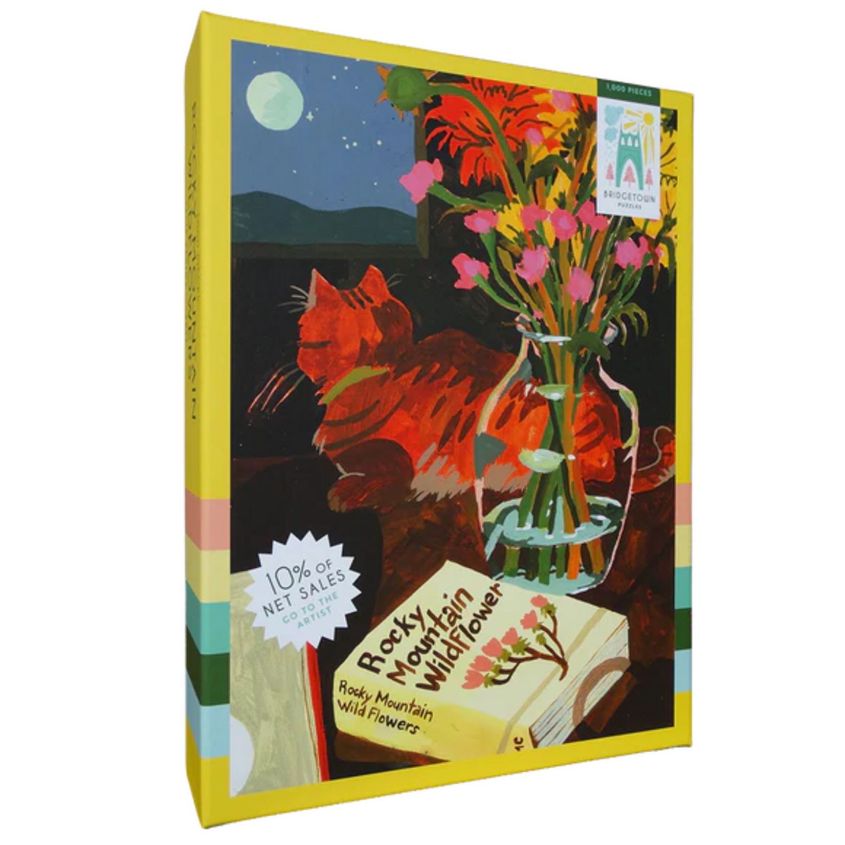 Bridgetown Puzzles 1000 pc Puzzle Rocky Mountain Wildflowers