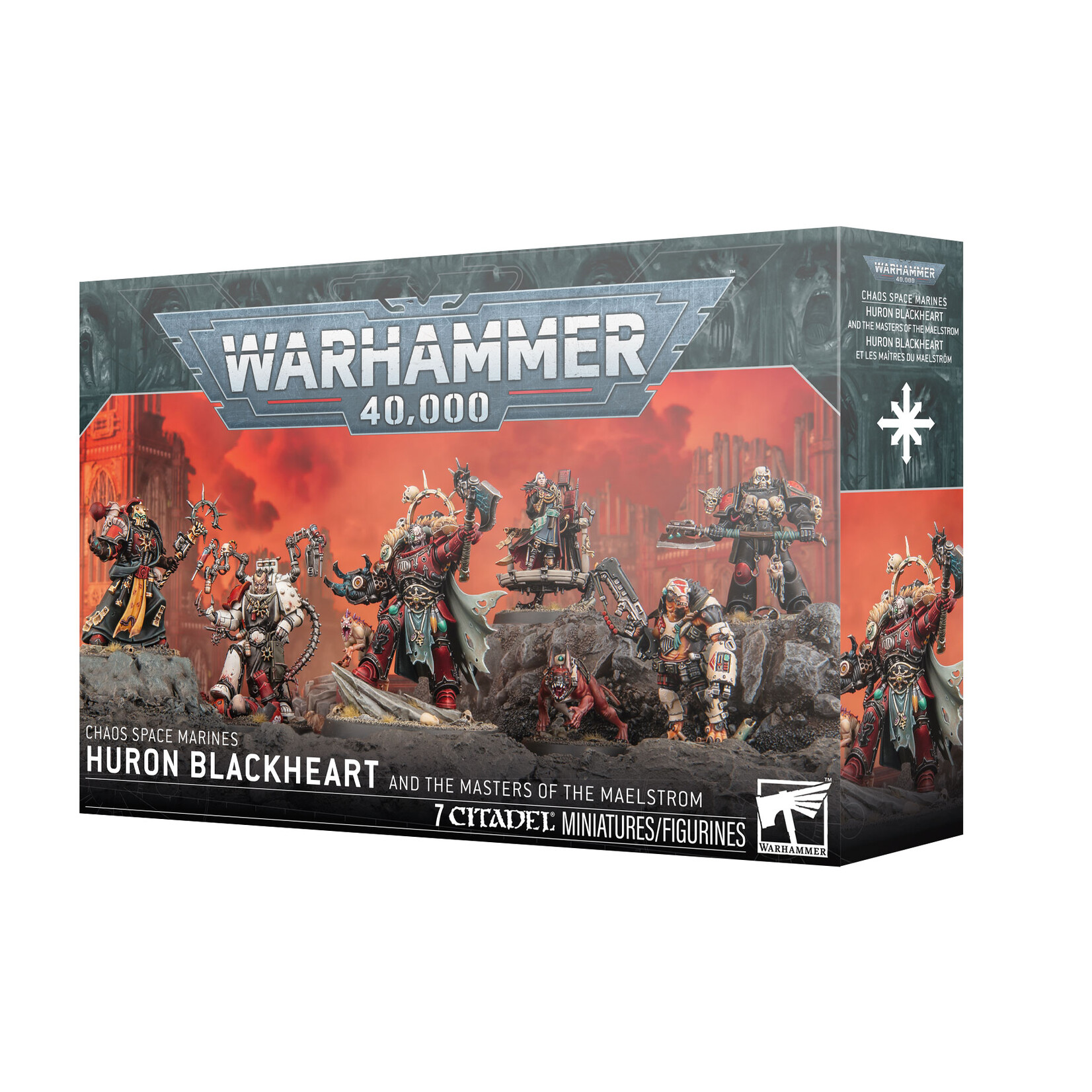 Games Workshop Warhammer 40k Chaos Space Marines Huron Blackheart and the Masters of the Maelstrom
