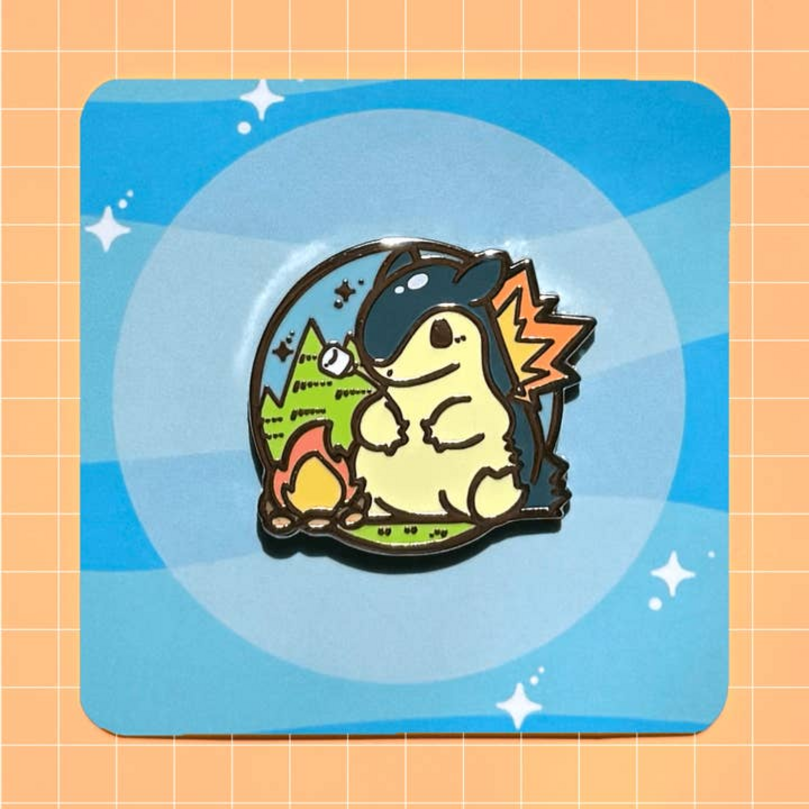 HeyyoJojo Pokemon Typhlosion Party Friend Pin