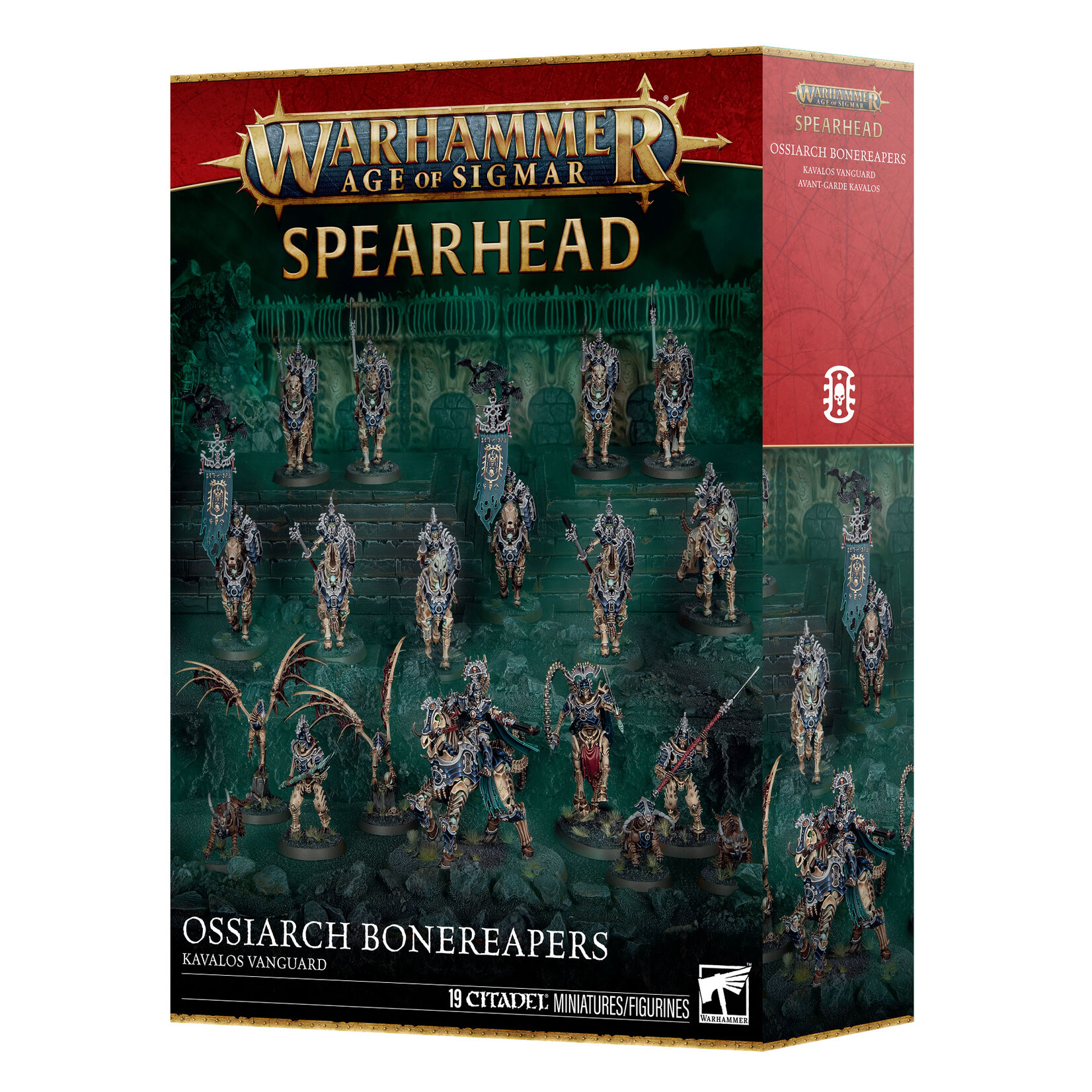 Games Workshop Warhammer Age of Sigmar Death Spearhead Ossiarch Bonereapers Kavalos Vanguard