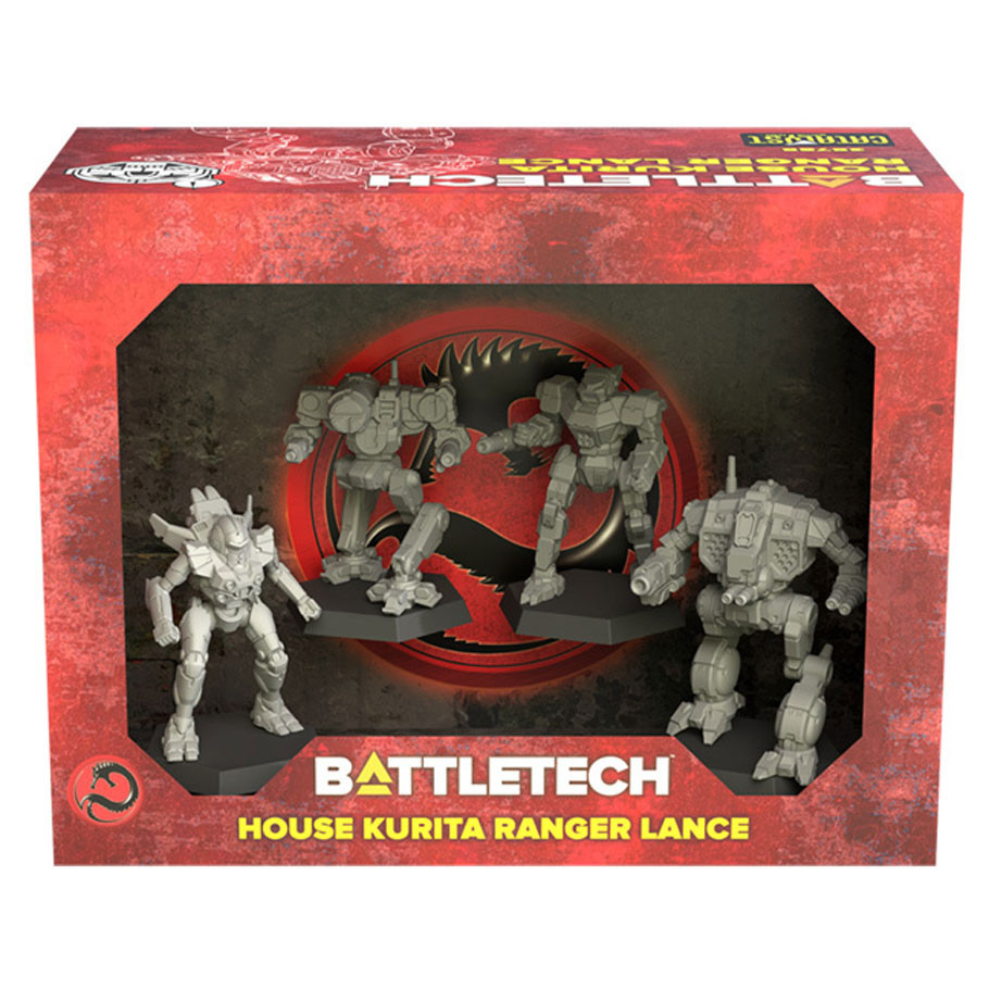 Battletech House Kurita Ranger Lance Force Pack - Guardian Games Aloha