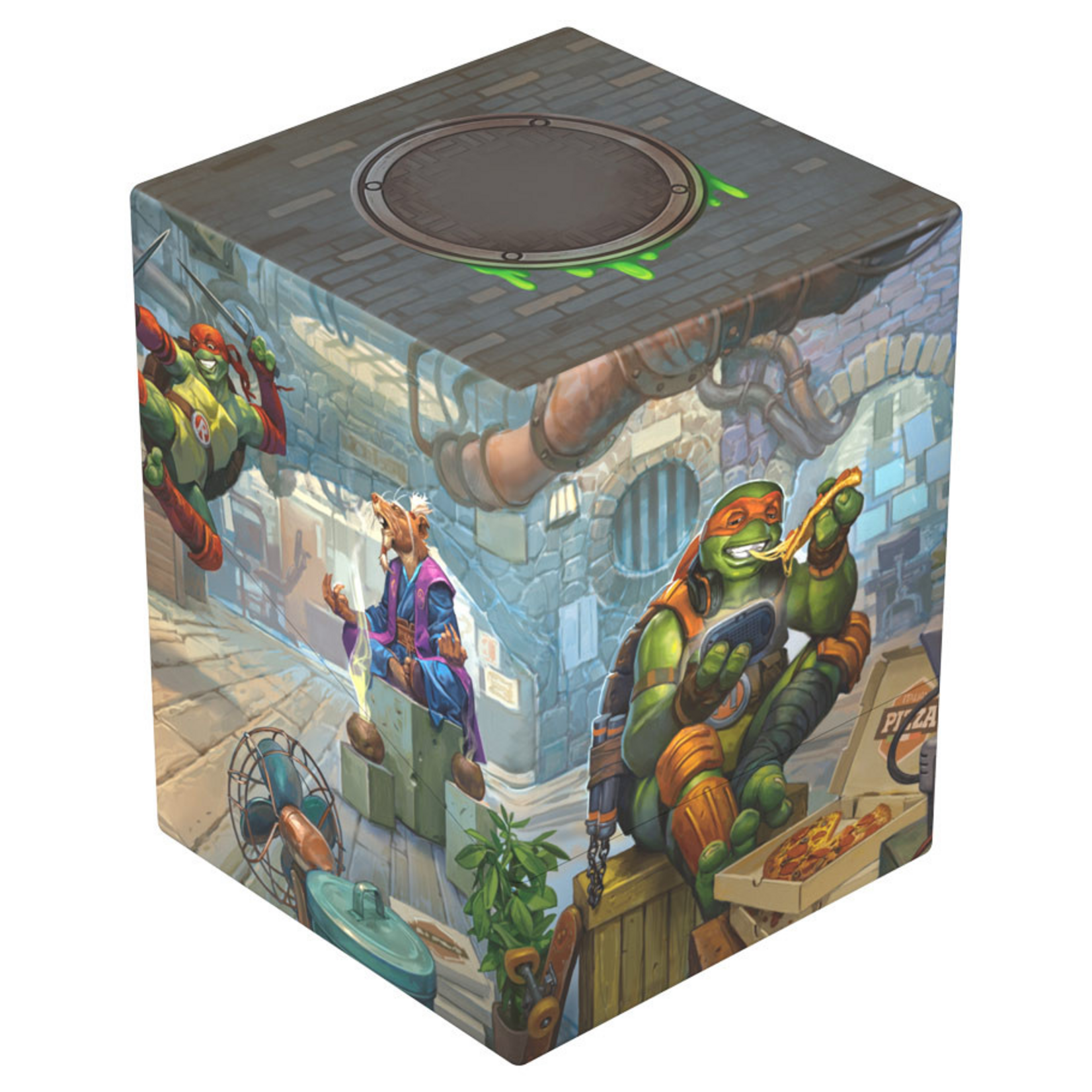 Ultimate Guard Ultimate Guard Boulder Return to Earth Deck Case 100+ Magic TMNT Turtle Lair