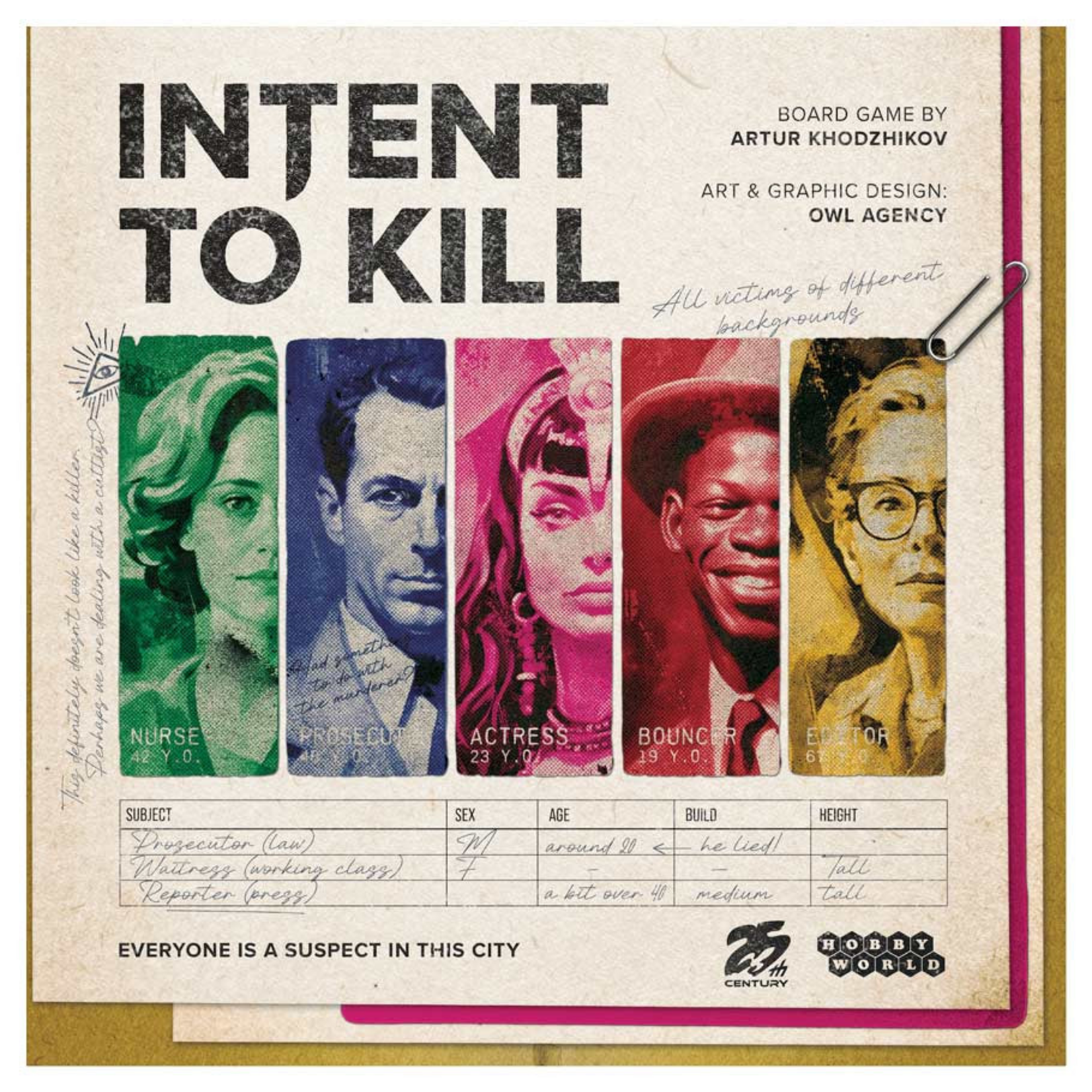 25th Century Games Intent to Kill