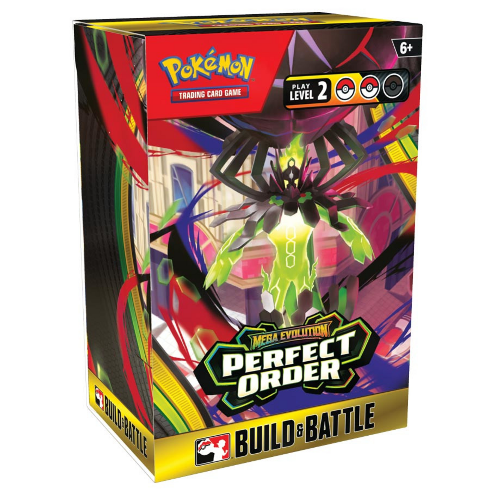 Pokemon Company International Pokemon Mega Evolution Perfect Order Build and Battle PACK