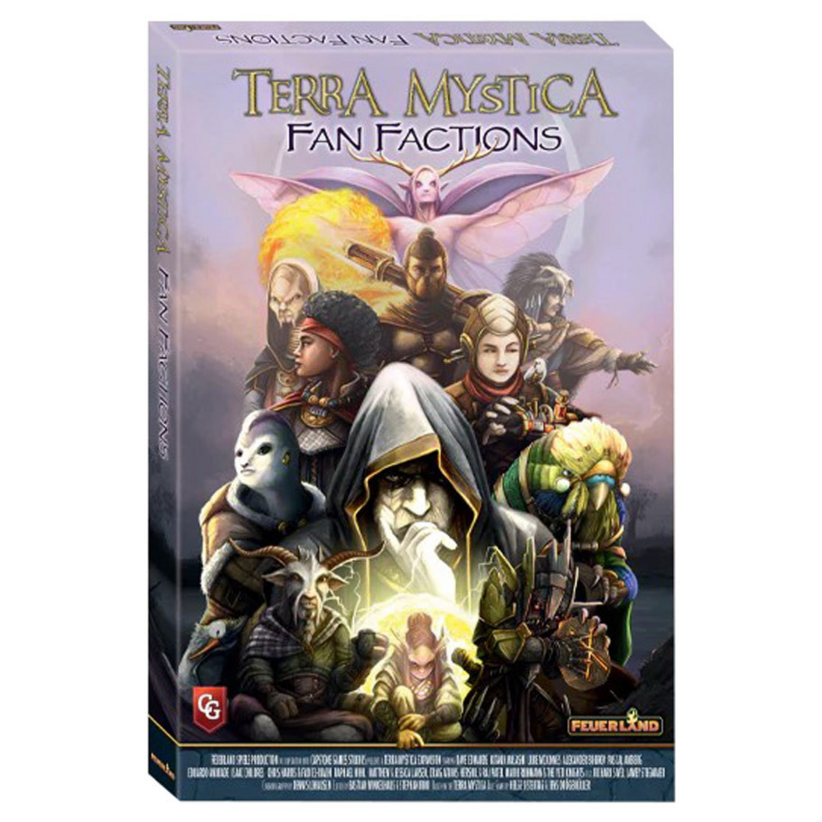 Capstone Games Terra Mystica Fan Factions Expansion