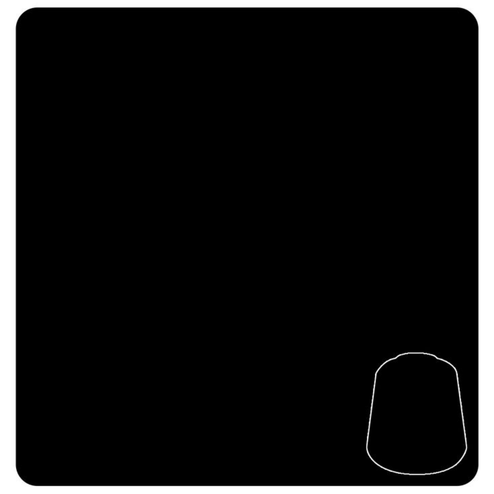 Games Workshop Warhammer Colour Base Abaddon Black 12 ml POT