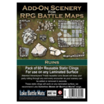 Loke Battle Mats Add-On Scenery for RPG Battle Maps Ruins