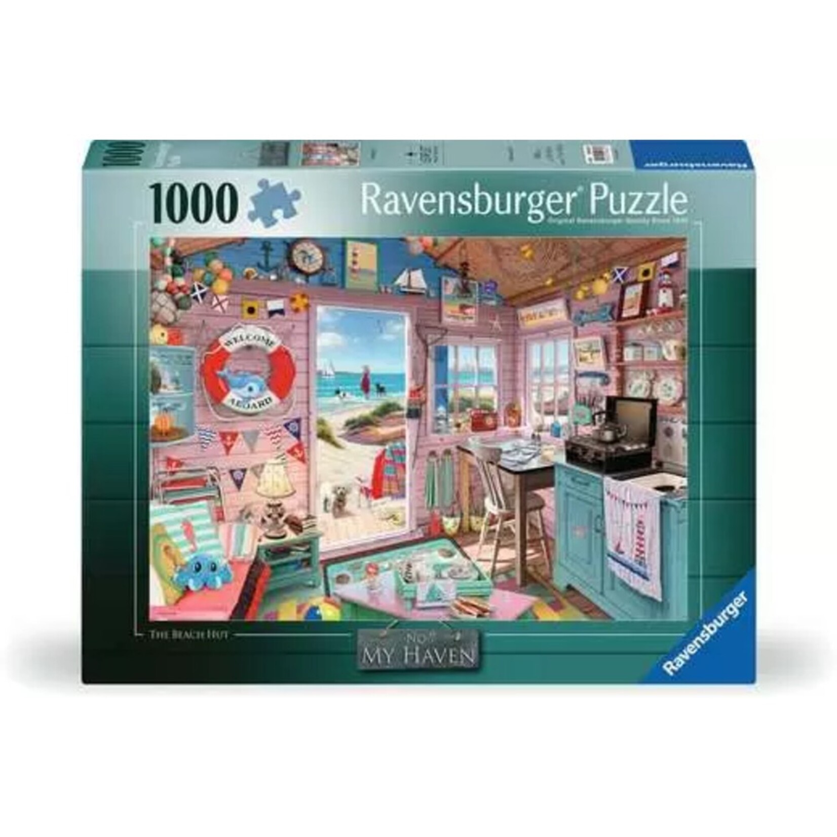 Ravensburger 1000 pc Puzzle The Beach Hut