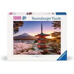 Ravensburger 1000 pc Puzzle Mount Fuji Cherry Blossom View