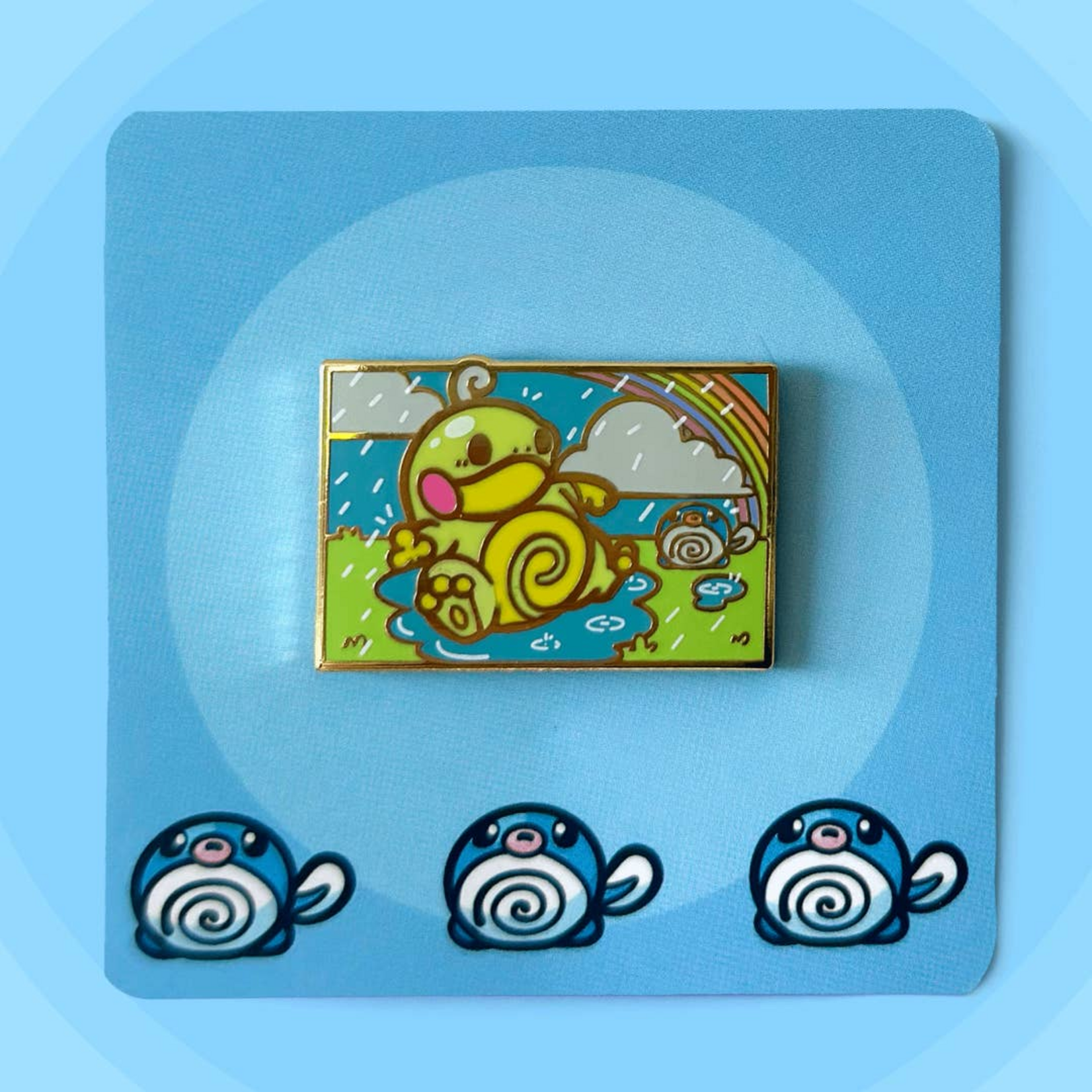 HeyyoJojo Pokemon Politoed Party Friend Enamel Pin