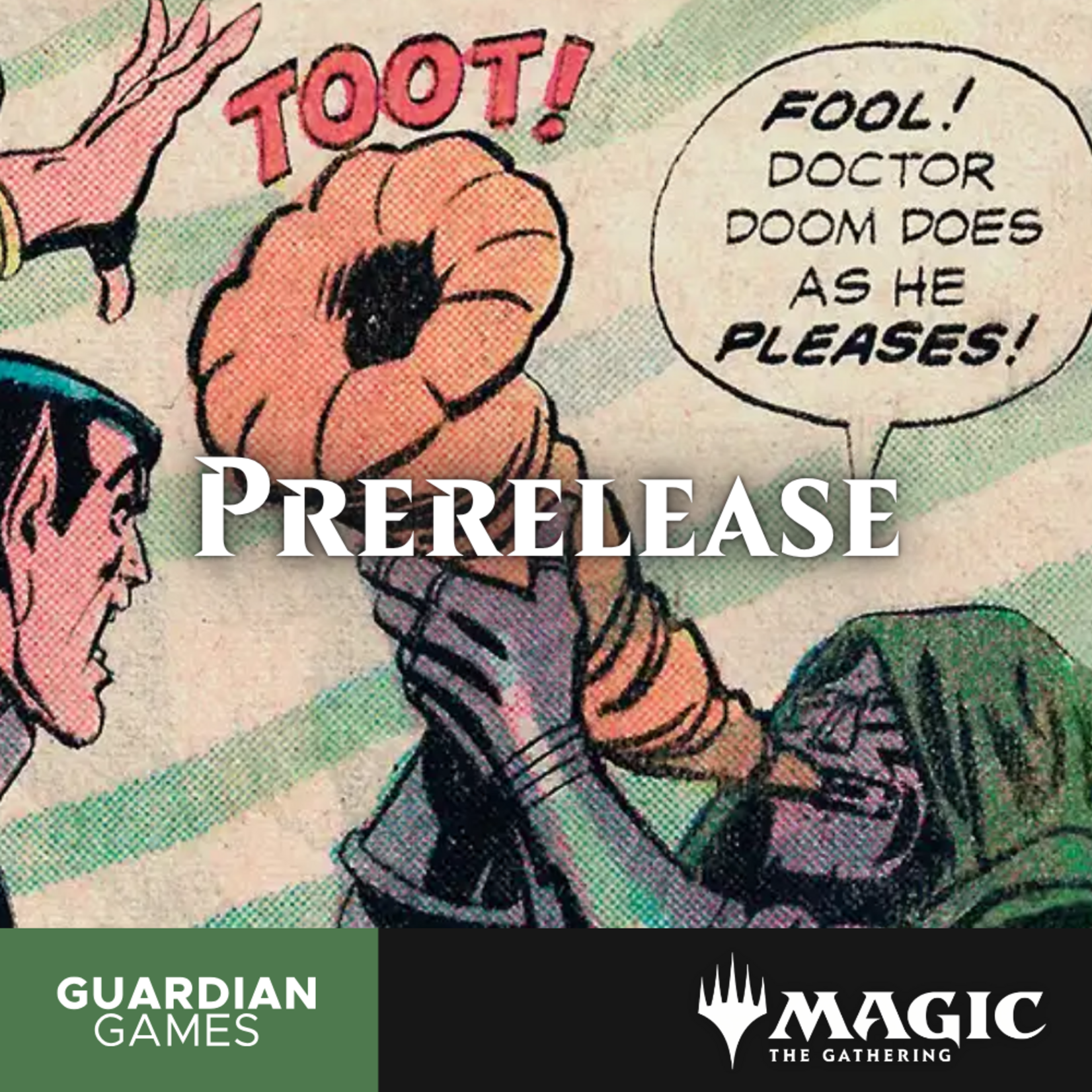 GG Aloha GG Aloha Magic the Gathering Marvel Super Heroes Pre-Release Ticket