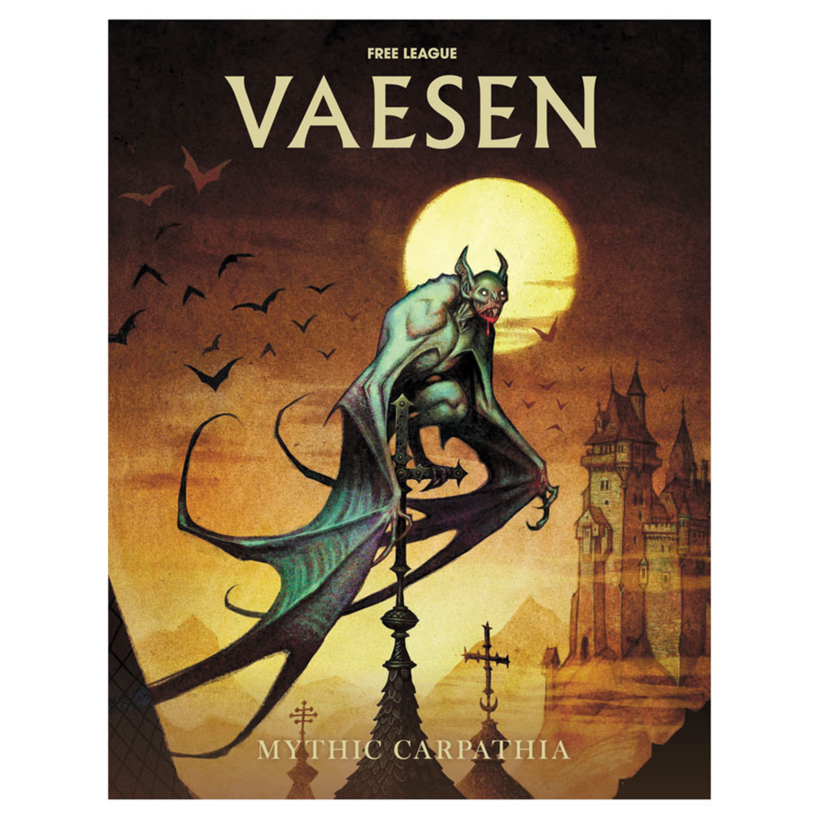 Free League Publishing Vaesen Mythic Carpathia Expansion