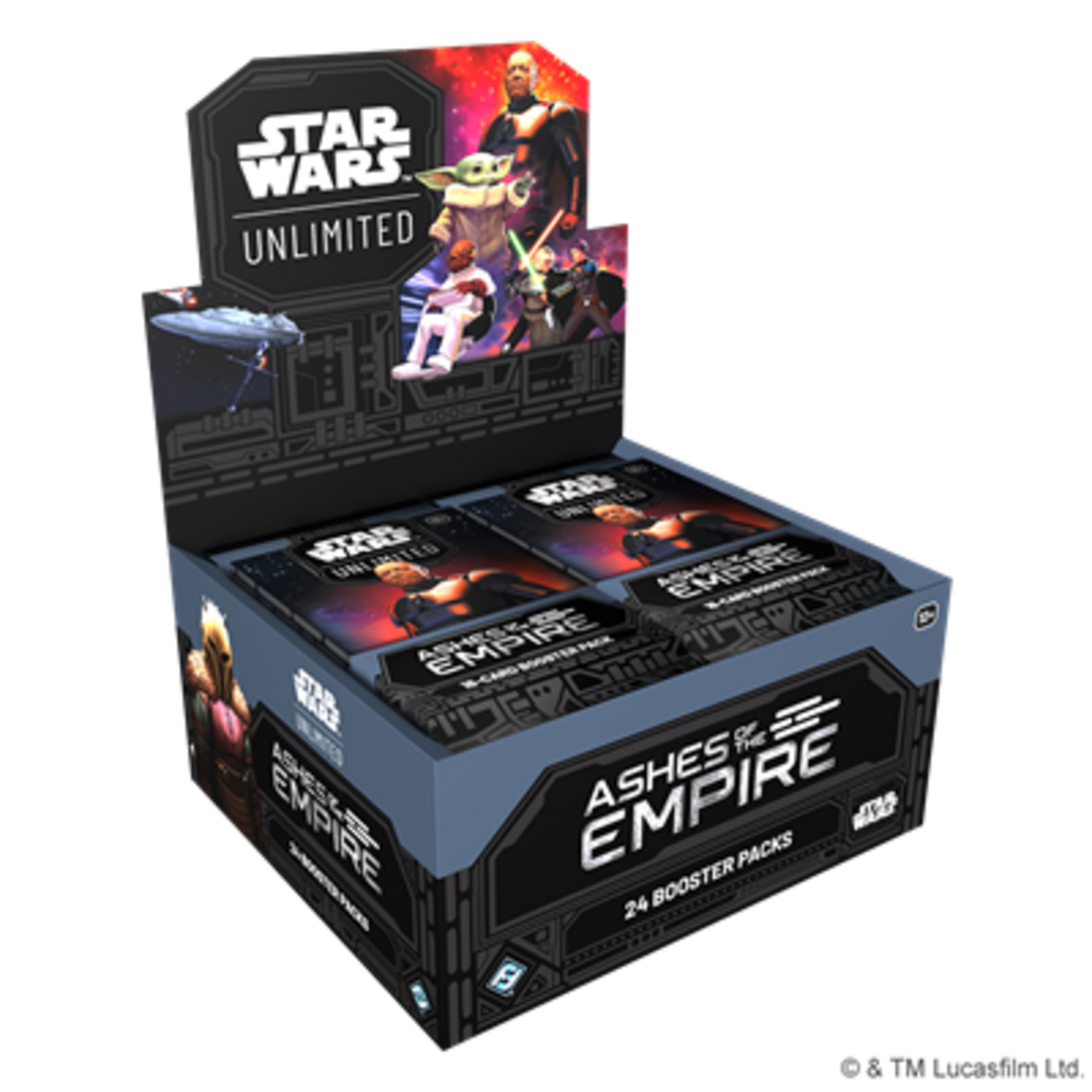 Fantasy Flight Games Star Wars Unlimited Ashes of the Empire Booster BOX