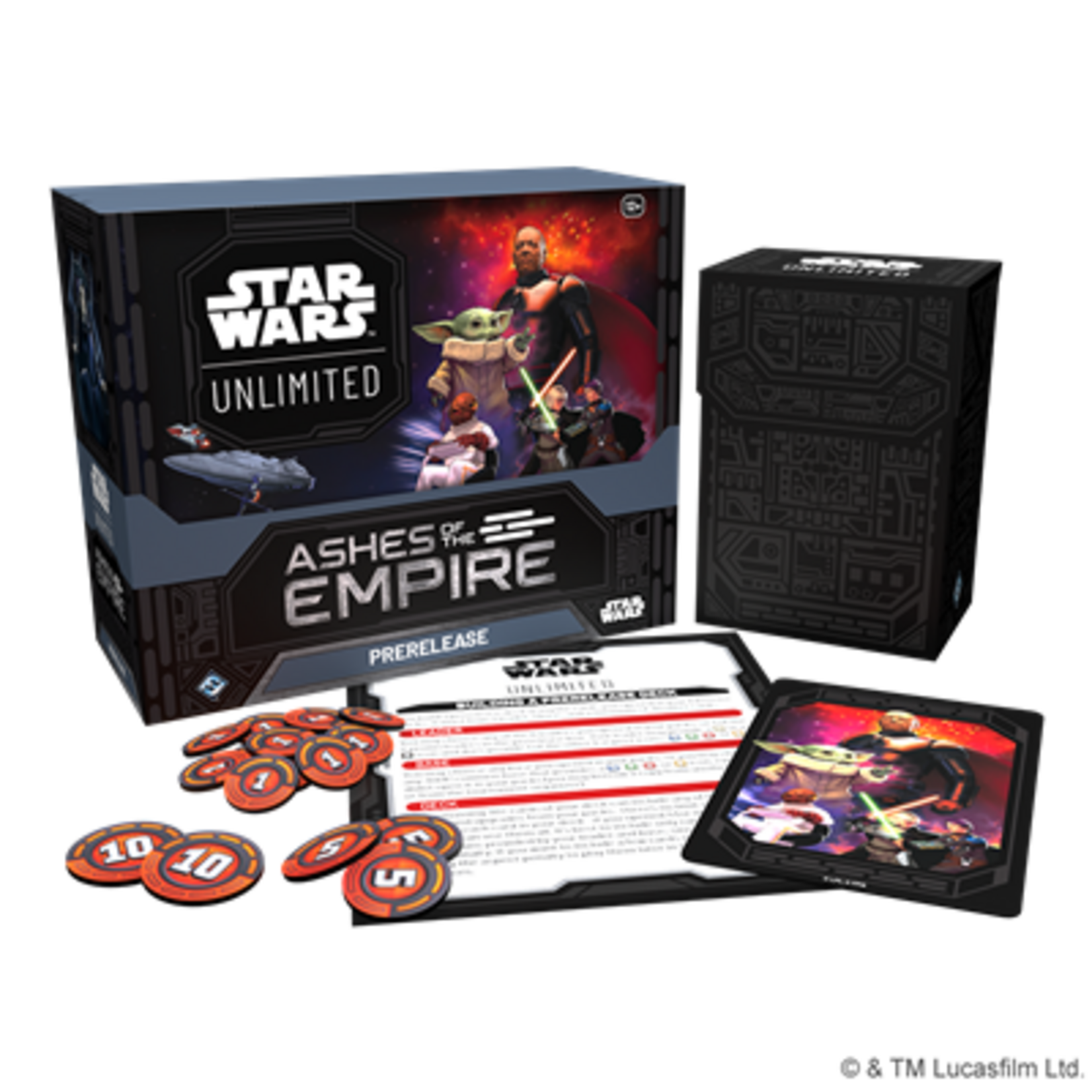 Fantasy Flight Games Star Wars Unlimited Ashes of the Empire Prerelease Pack