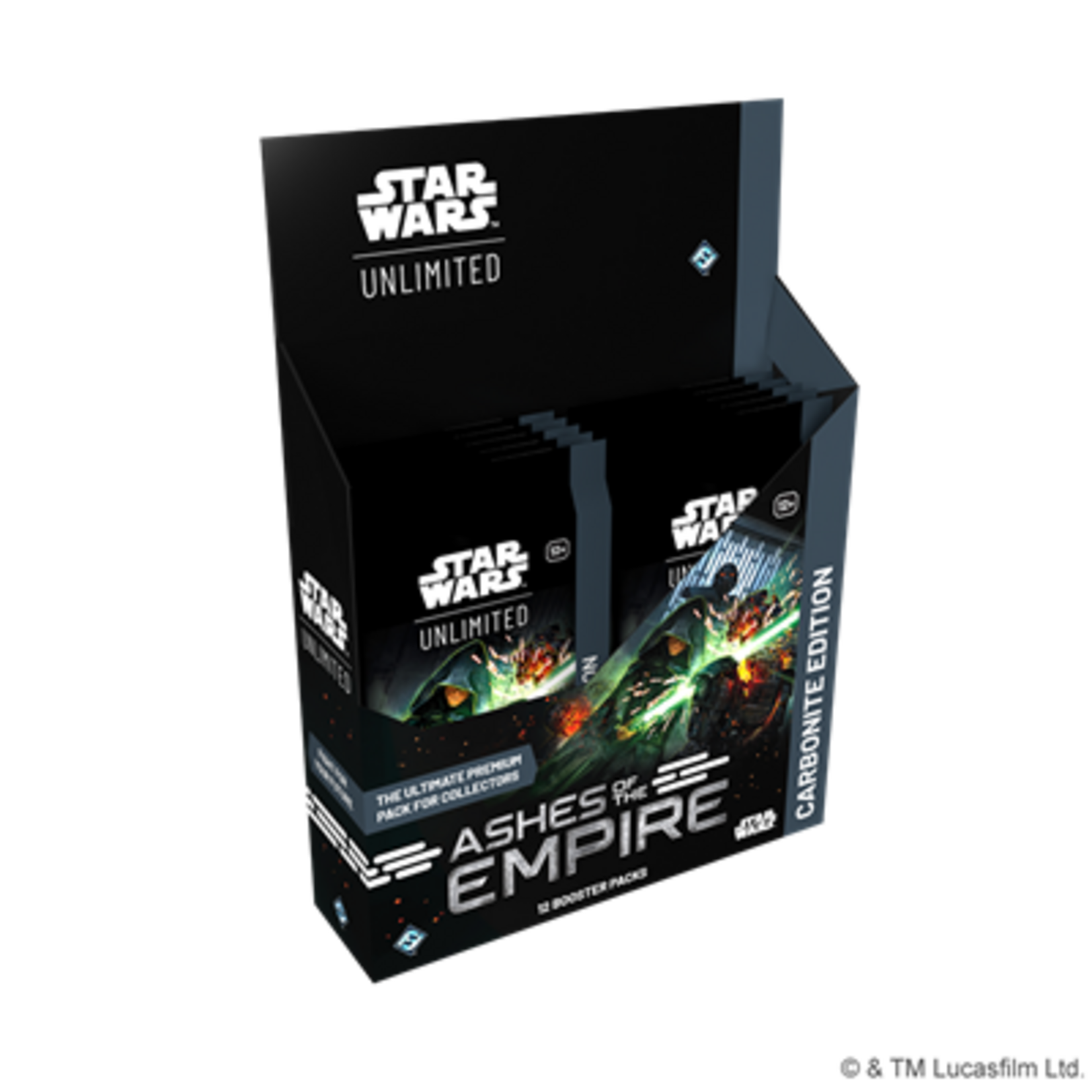 Fantasy Flight Games Star Wars Unlimited Ashes of the Empire Carbonite Booster BOX