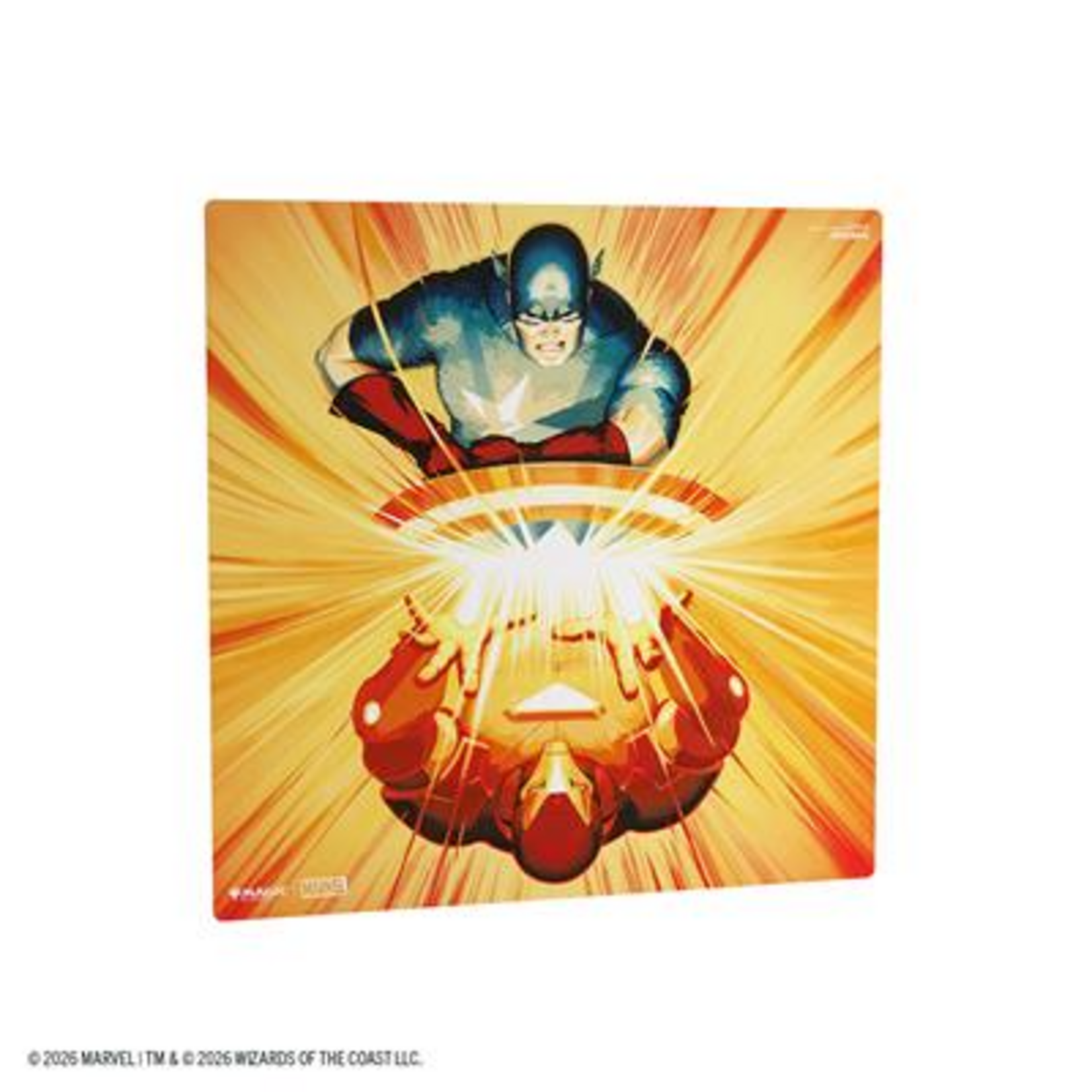 Gamegenic GameGenic Prime 2-Player Playmat MTG Marvel Super Heroes Iron Man Captain America