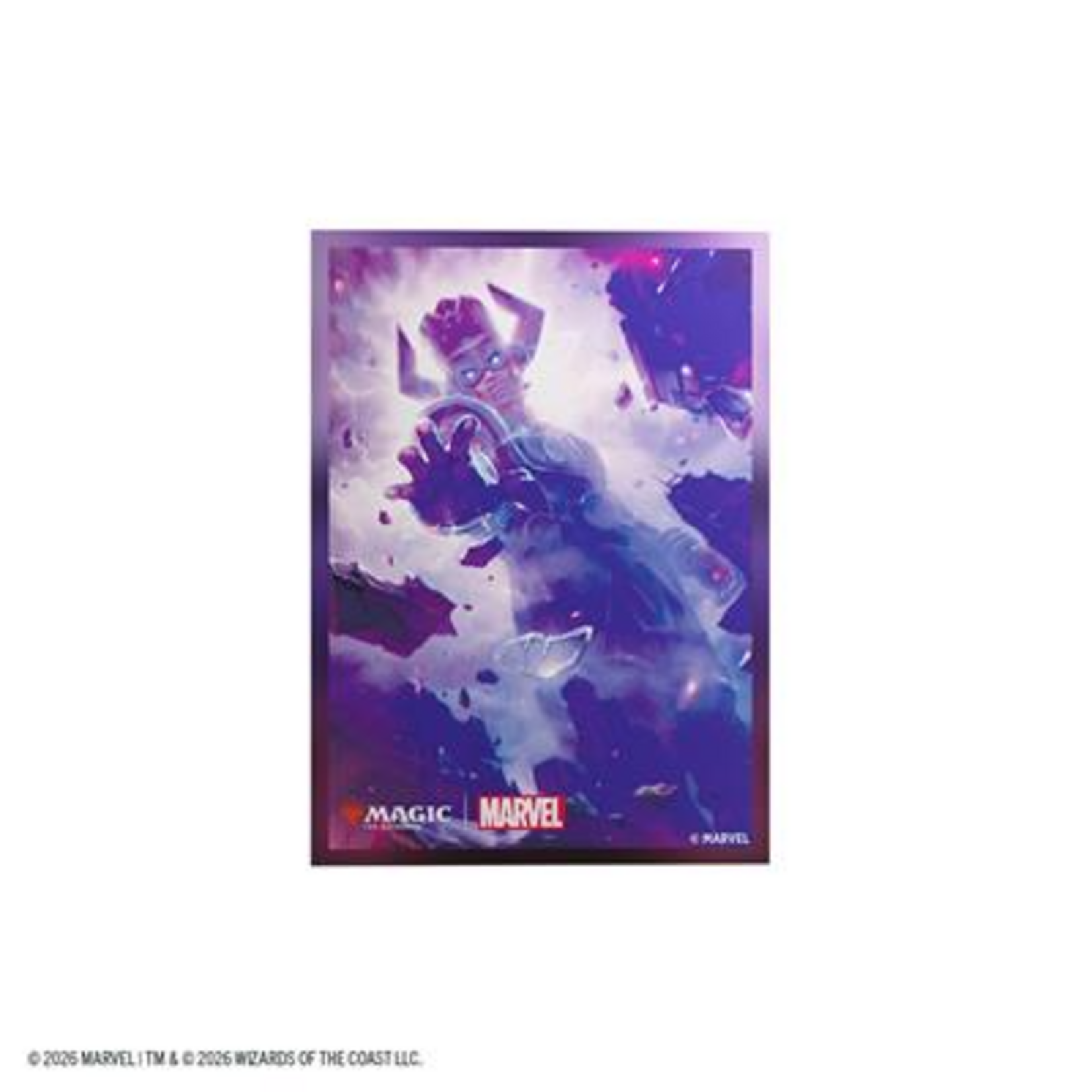 Gamegenic GameGenic MTG Premium Art Sleeves Marvel Super Heroes Galactus Token 105 ct