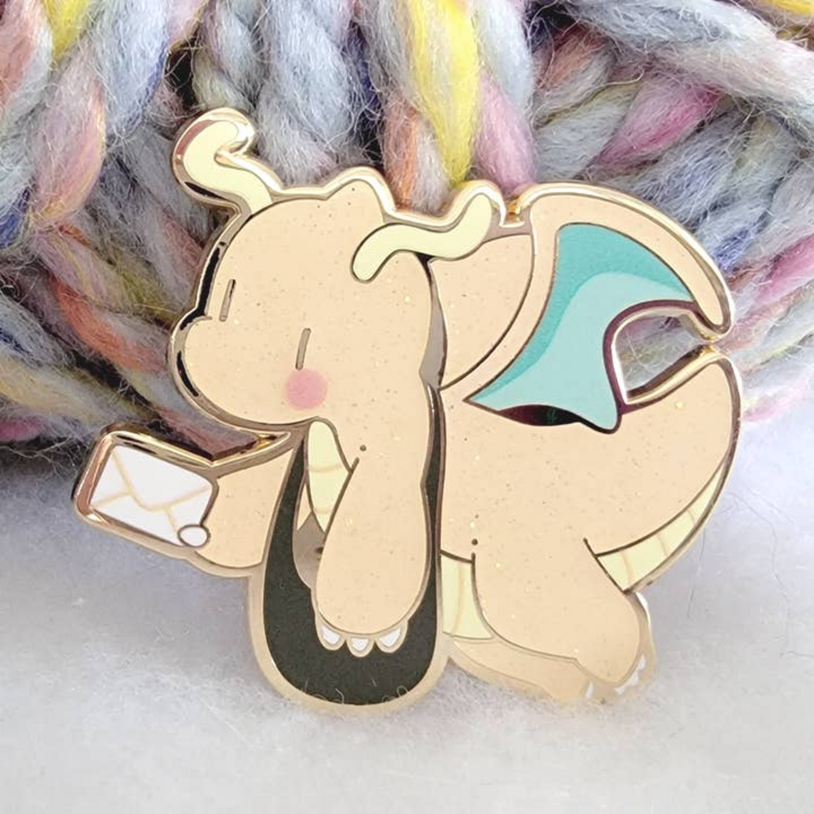 Xhilyn Delivery Dragonite Enamel Pin