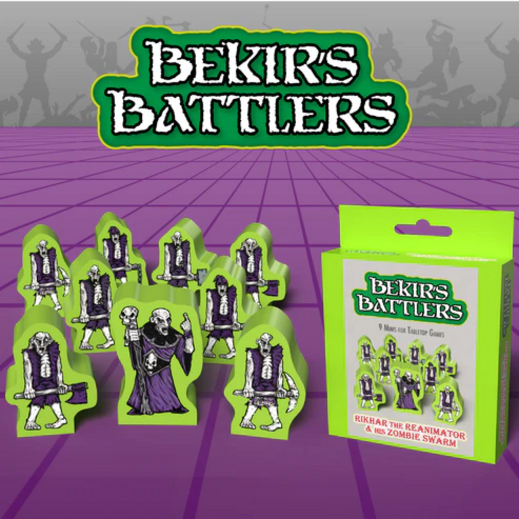 Crumbling Keep Bekir's Battlers Rikhar the Reanimator and his Zombie Swarm