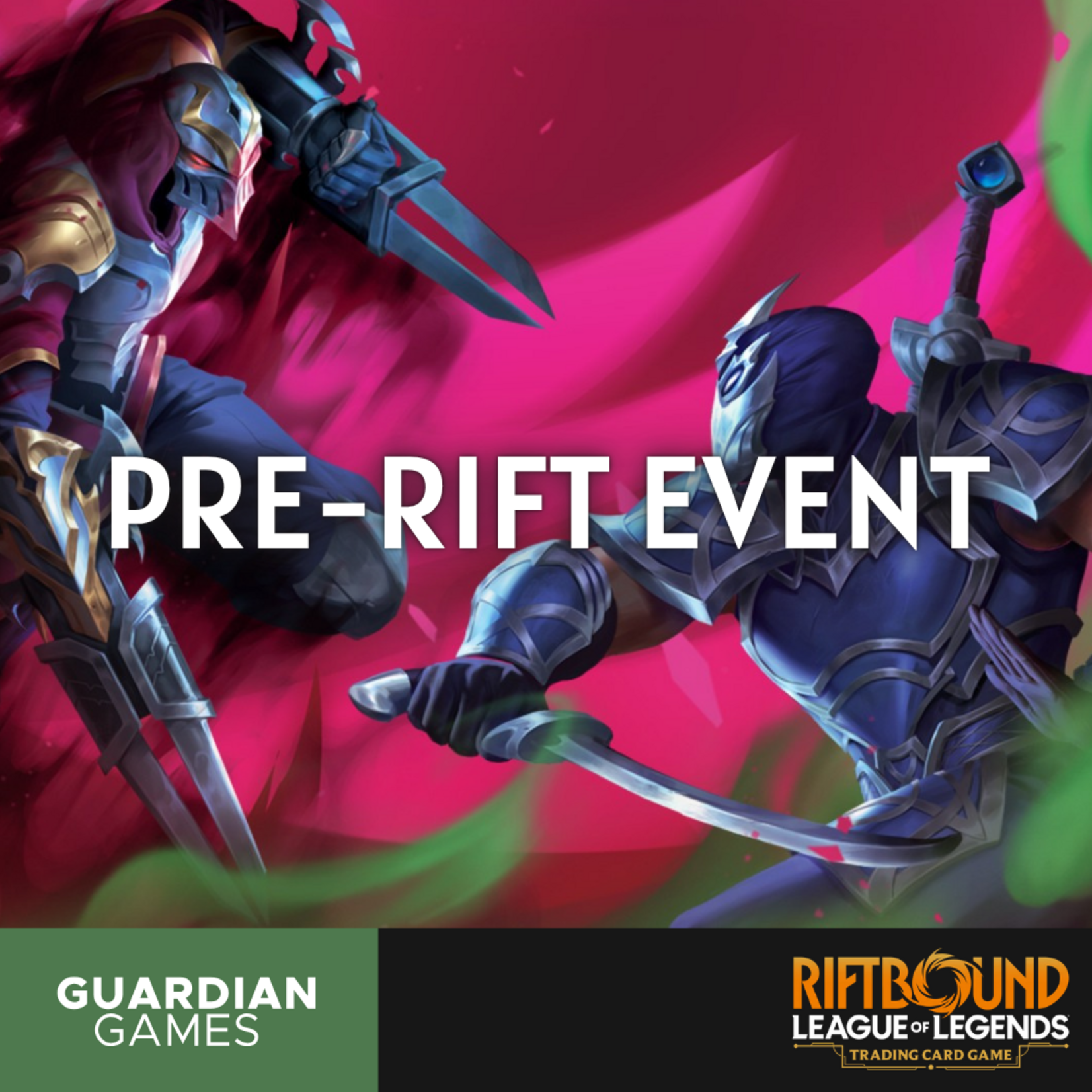 GG Aloha GG Aloha Riftbound Vendetta PreRift Ticket 6 pm