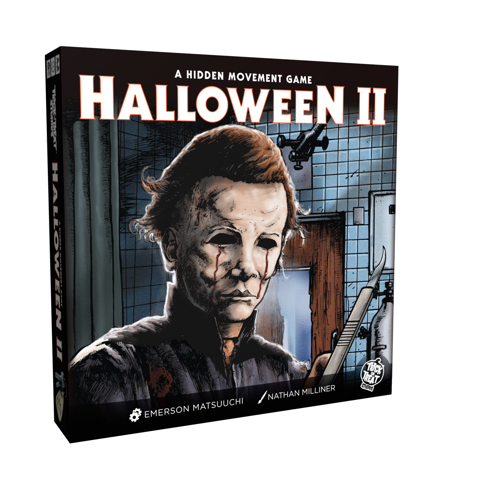 Trick or Treat Studios Halloween II a Hidden Movement Board Game