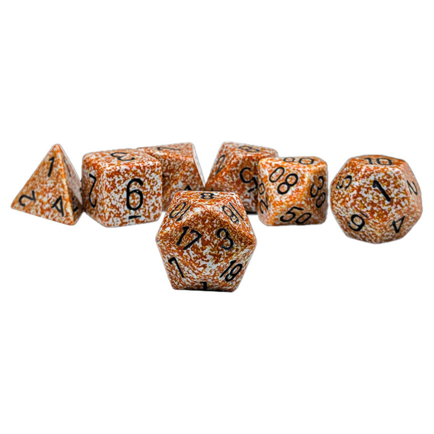 Chessex Chessex Speckled Rust Polyhedral 7 die set