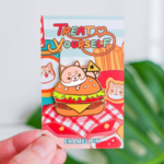 Thousand Skies Fast Food Burger and Shiba Enamel Pin