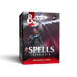Wizards of the Coast Dungeons and Dragons Reference Cards Spells Levels 2-3