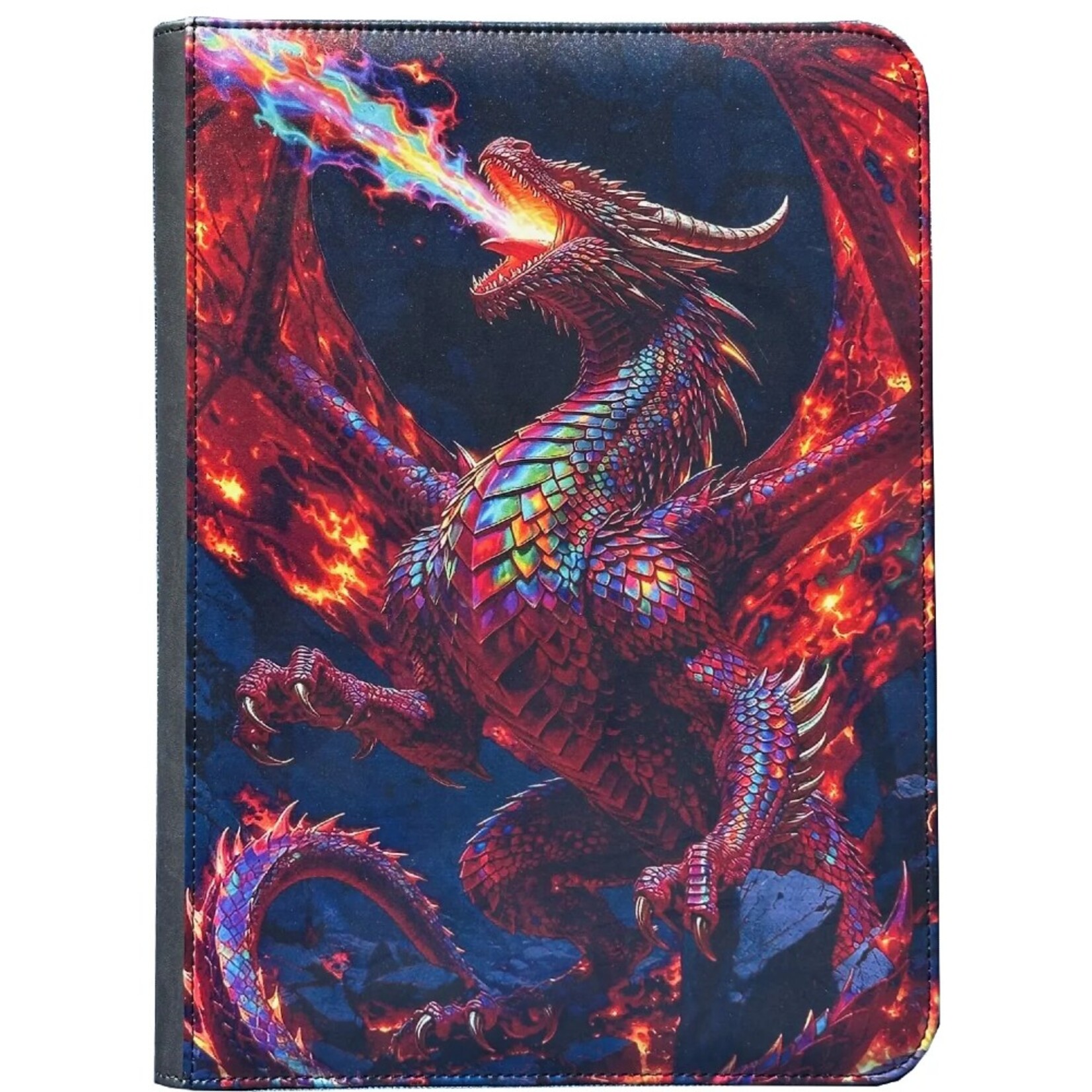 Maggot Labs Maggot Labs 9-Pocket Zippered Binder Chromatic Stormdrake