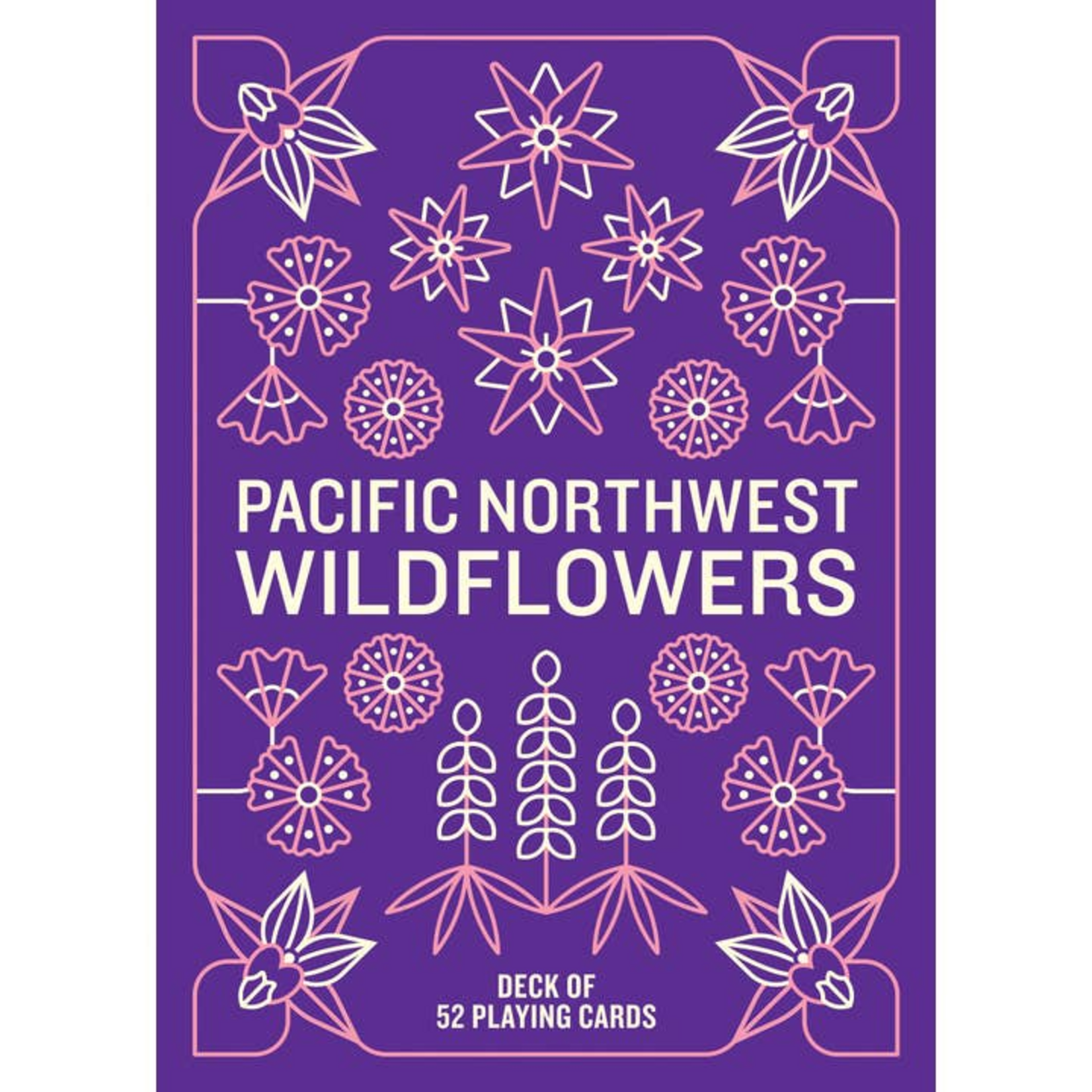Mountaineers Books Playing Cards Pacific Northwest Wildflowers Deck
