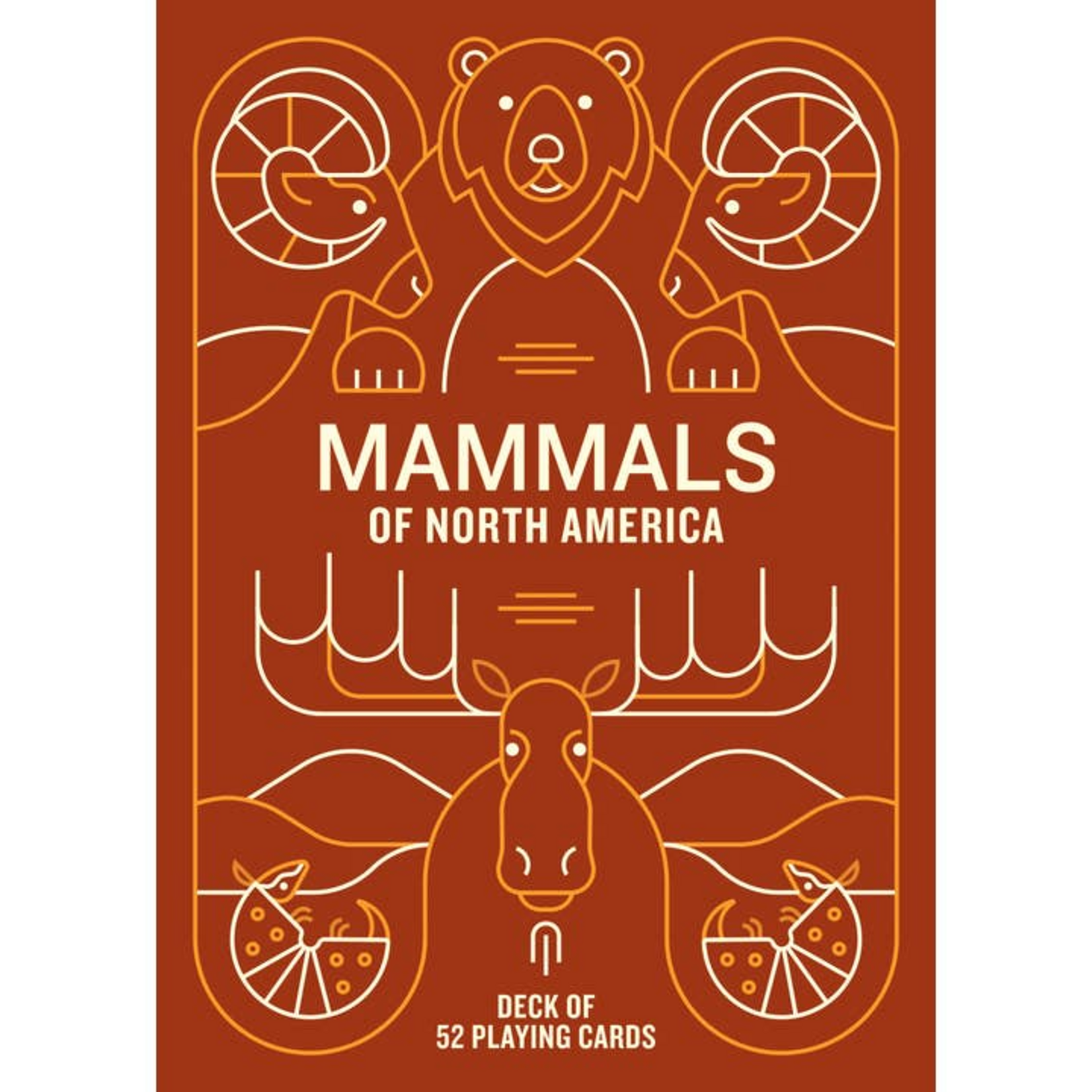 Mountaineers Books Playing Cards Mammals of North America Deck