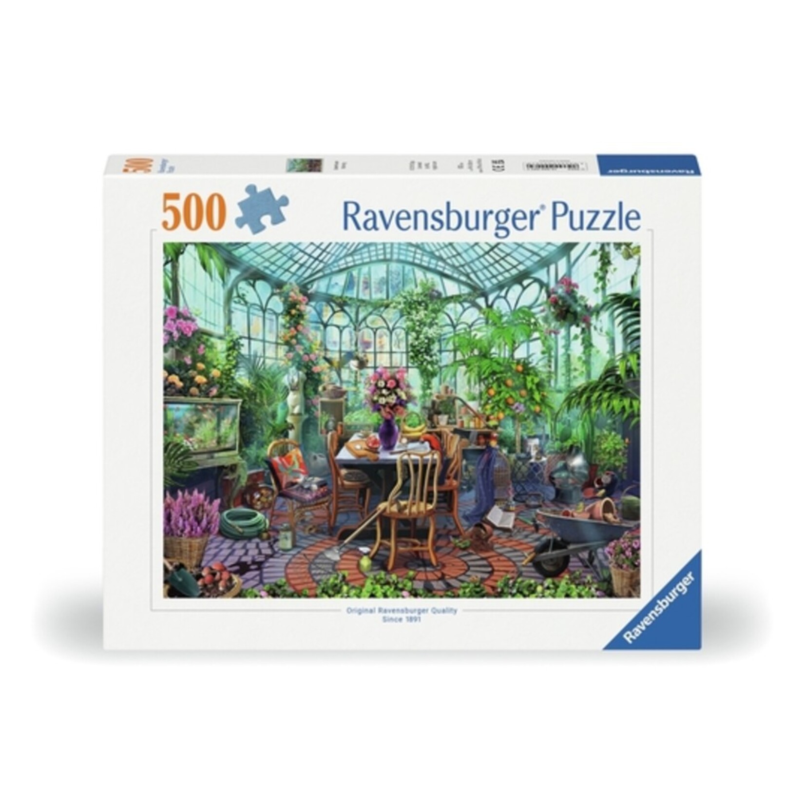 Ravensburger 500 pc Puzzle Greenhouse Mornings
